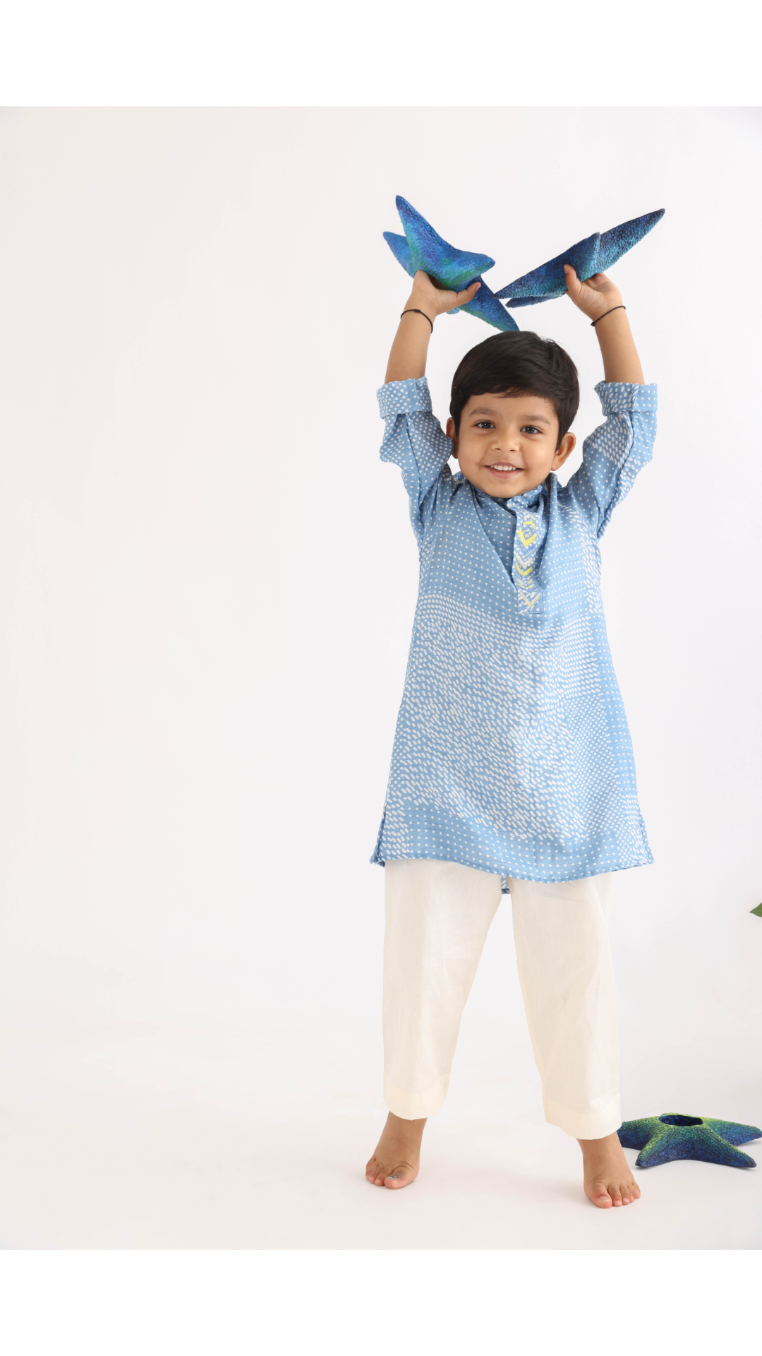 Silk kurta hot sale for baby boy