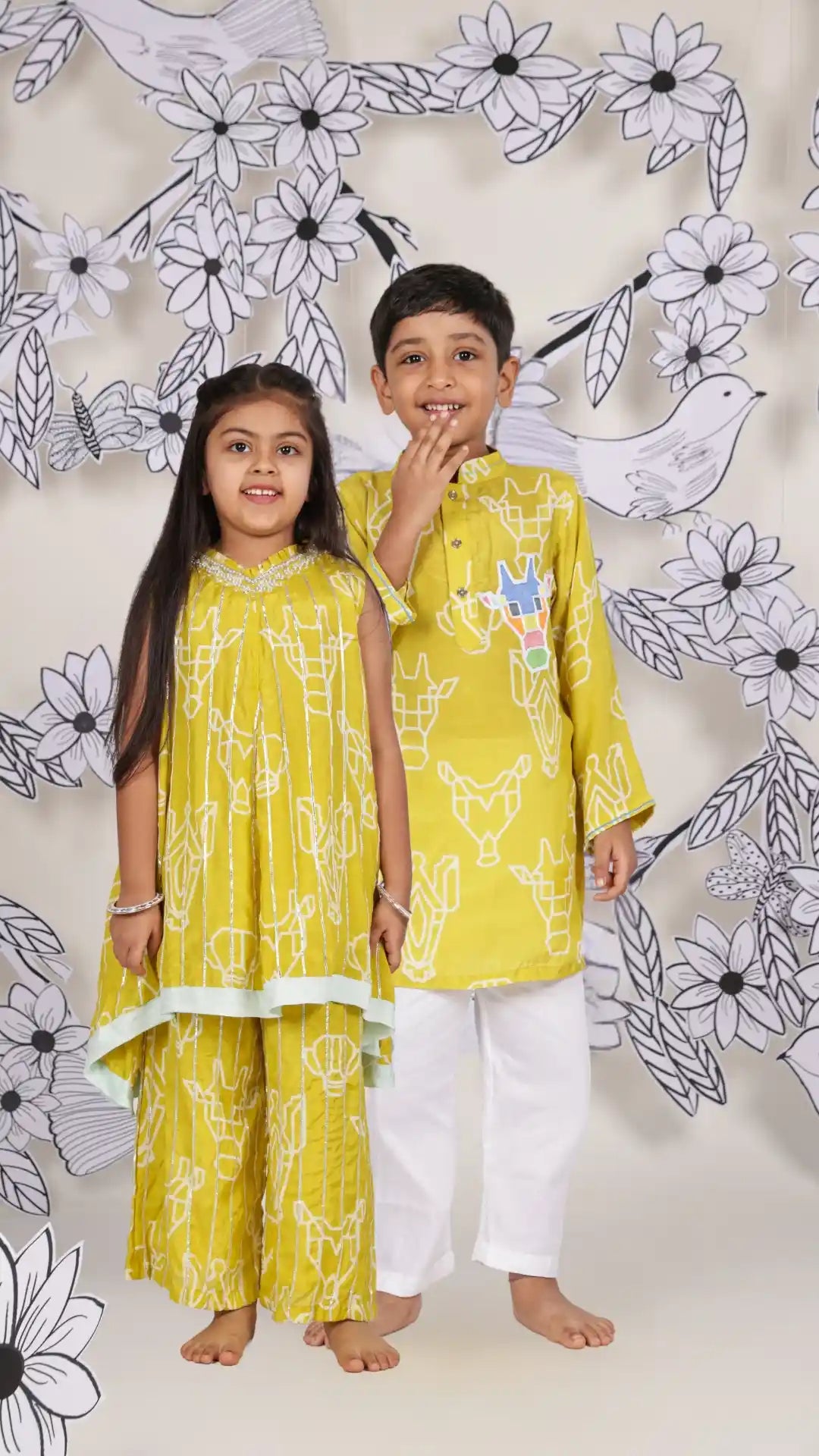 🐘 Safari Siblings Twinning Set