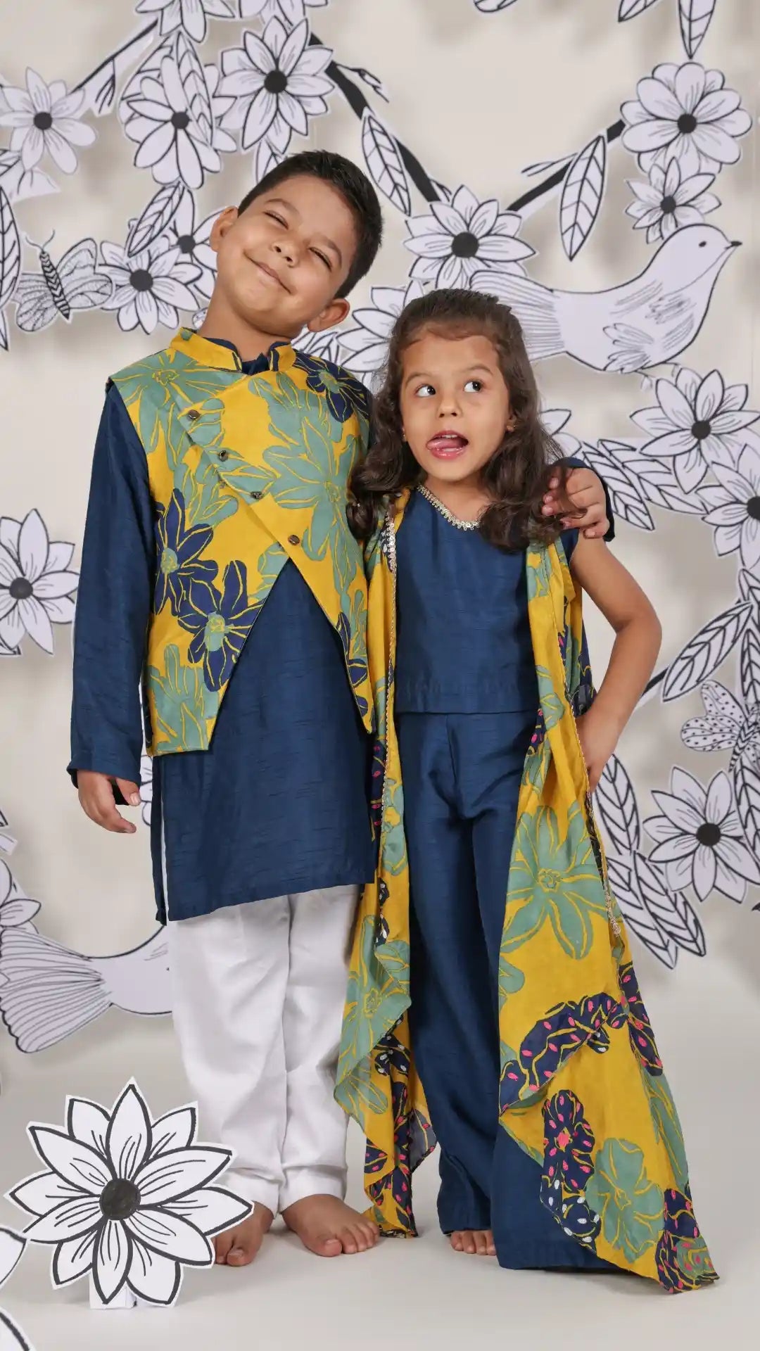 🌺 Tropical Bloom Twinning Set