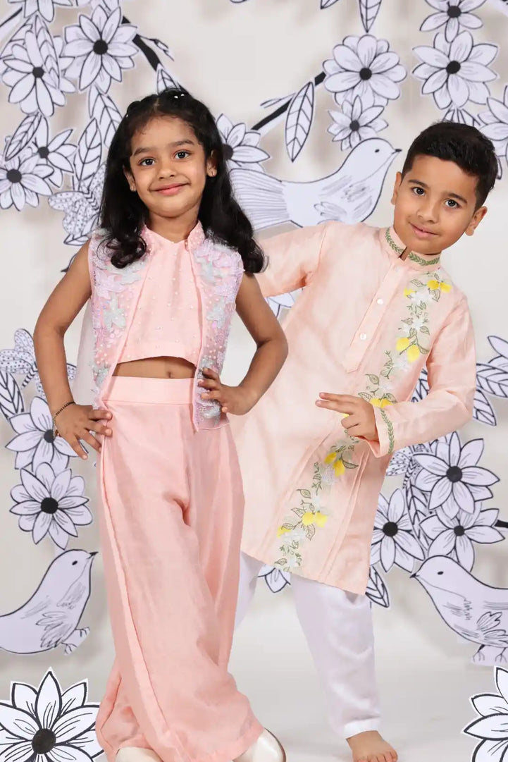 🍑 Sunset Bloom Twinning Set