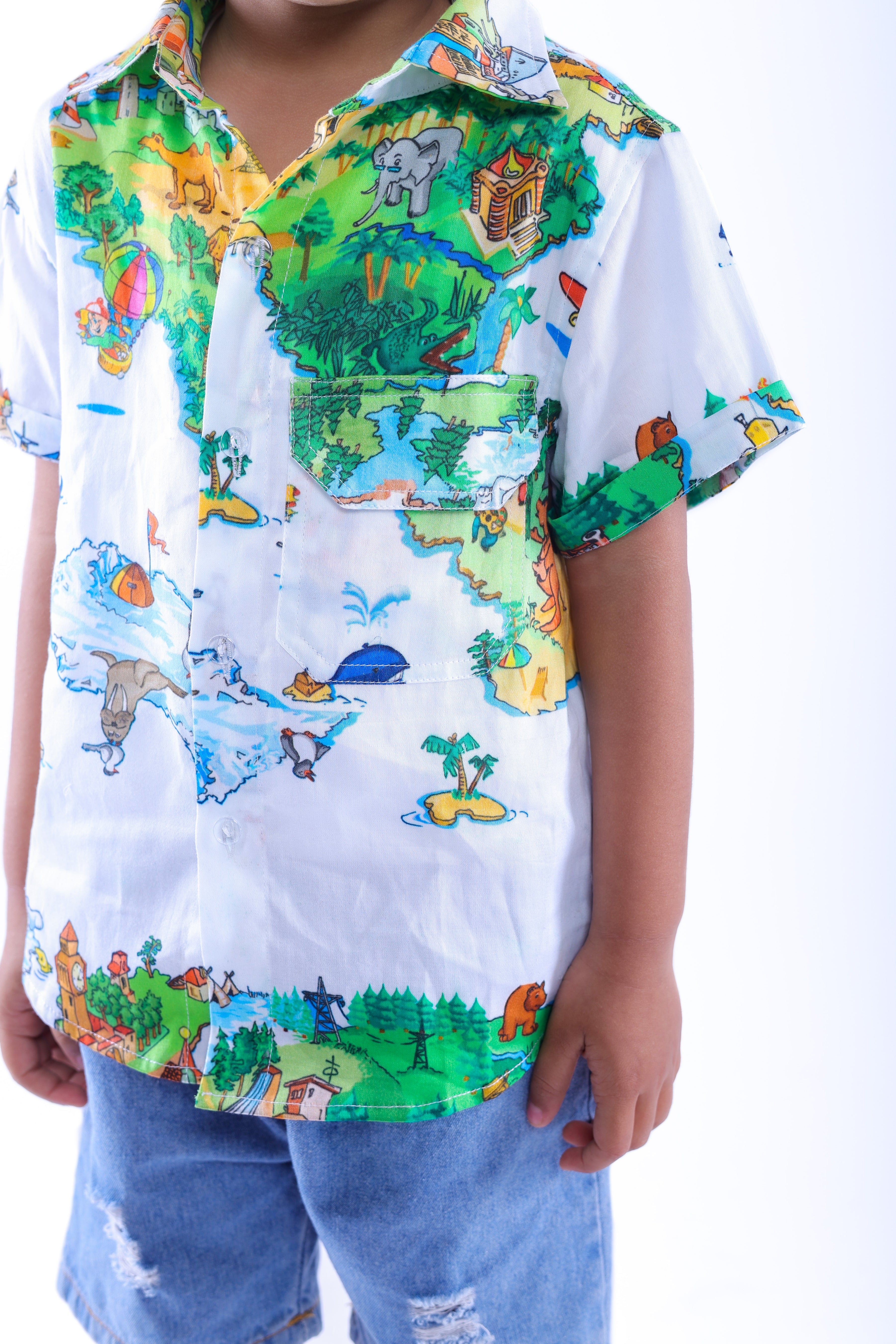 World Map Shirt