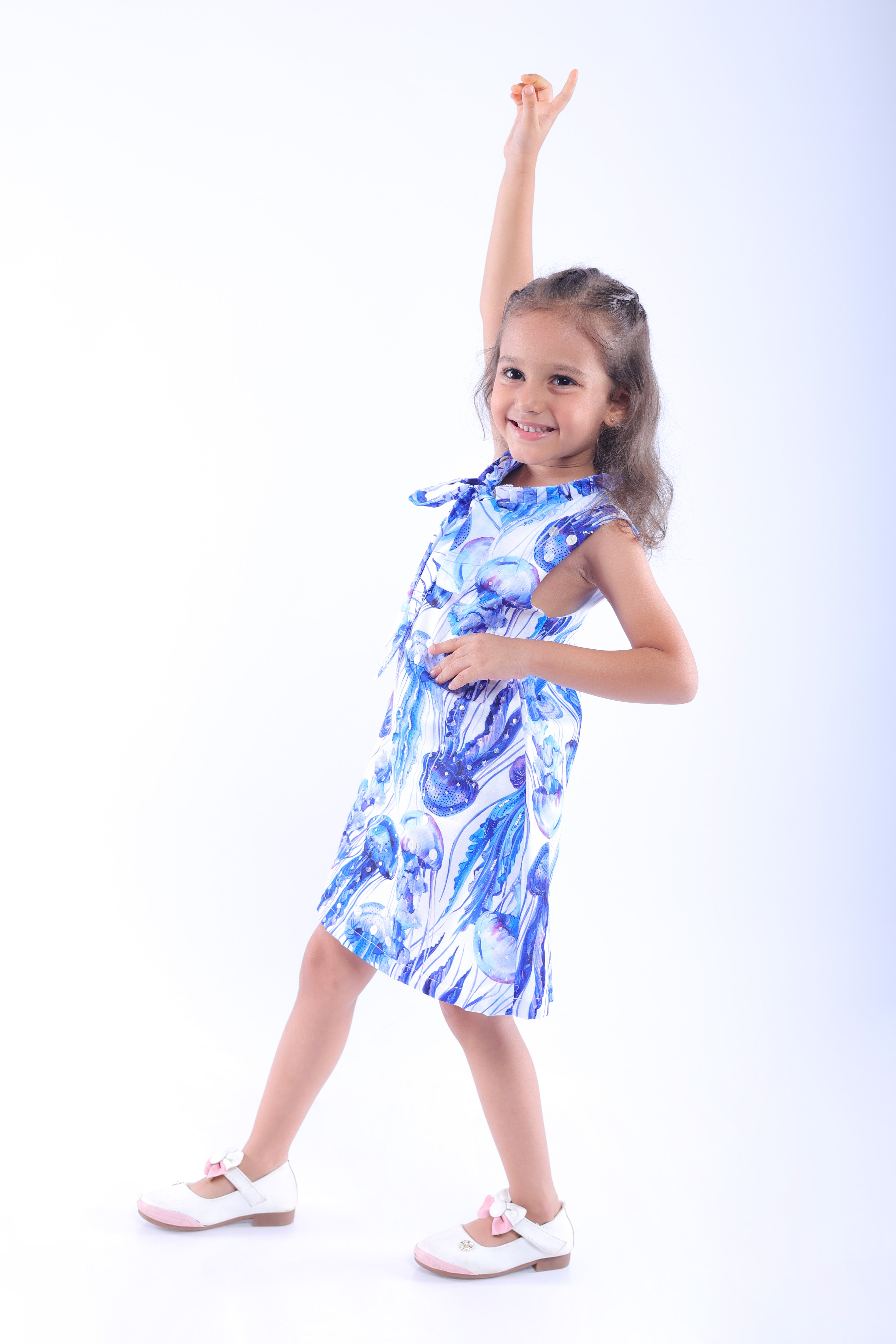 Jellyfish Printed Dress