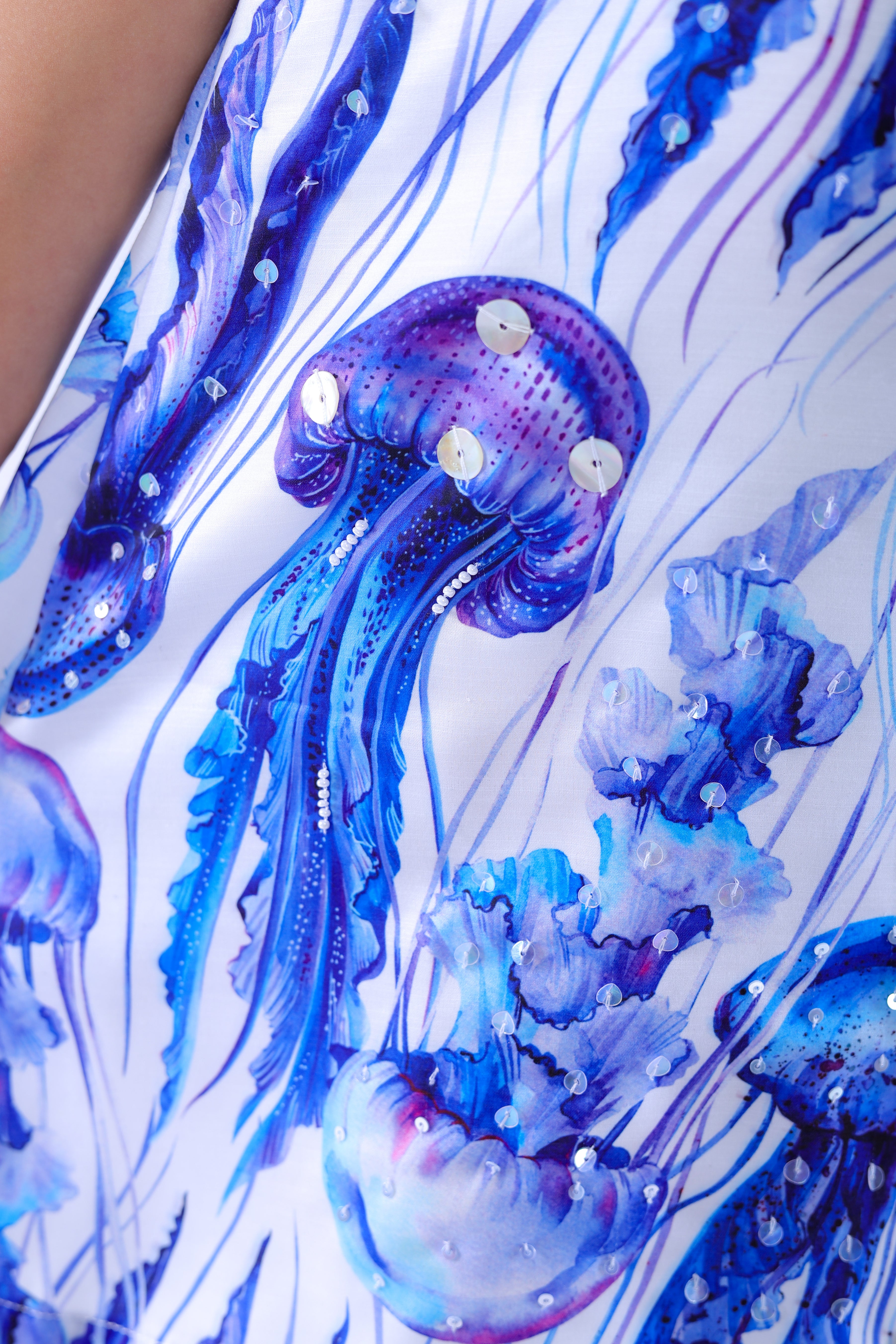 Jellyfish Printed Dress