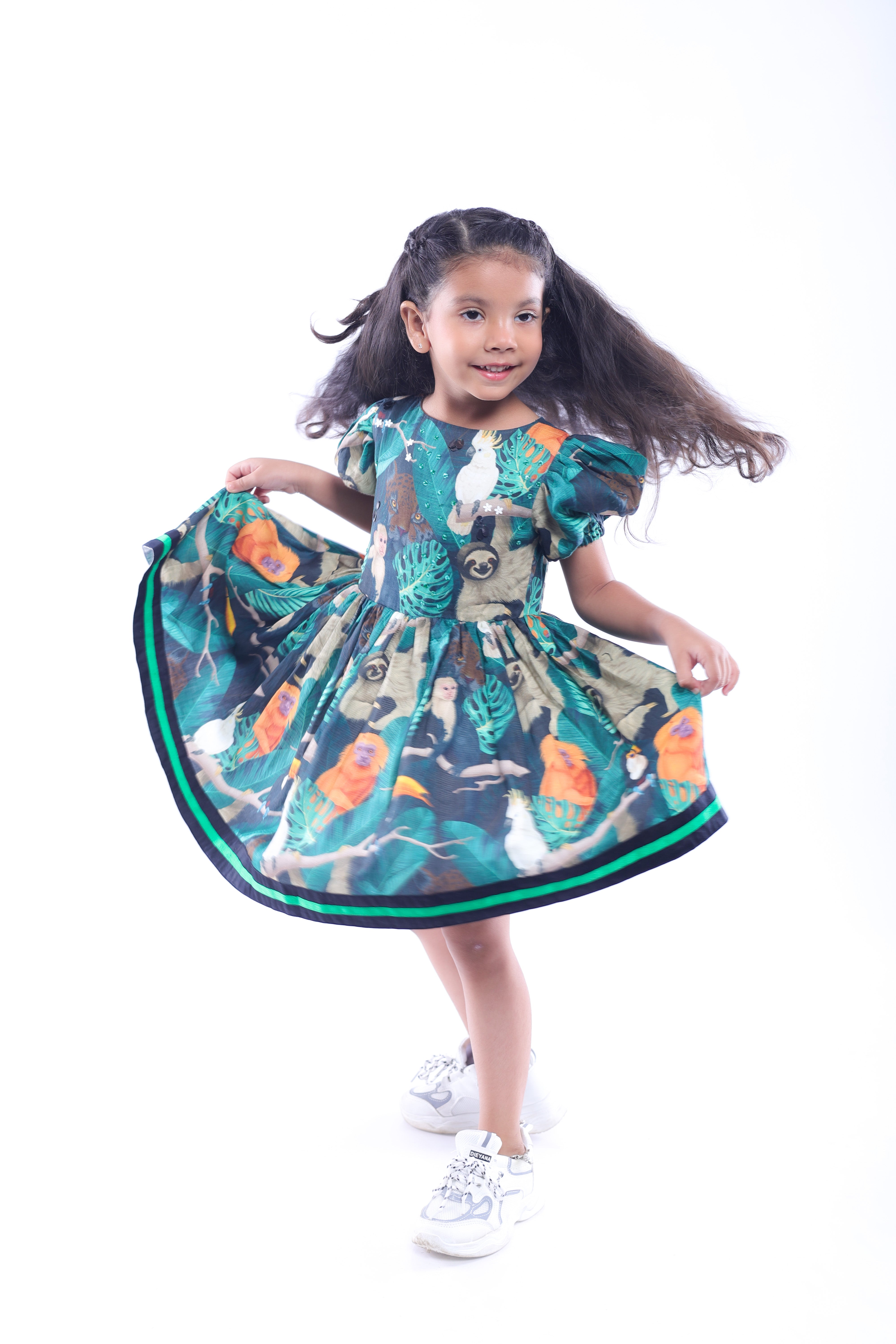 Jungle Print Dress