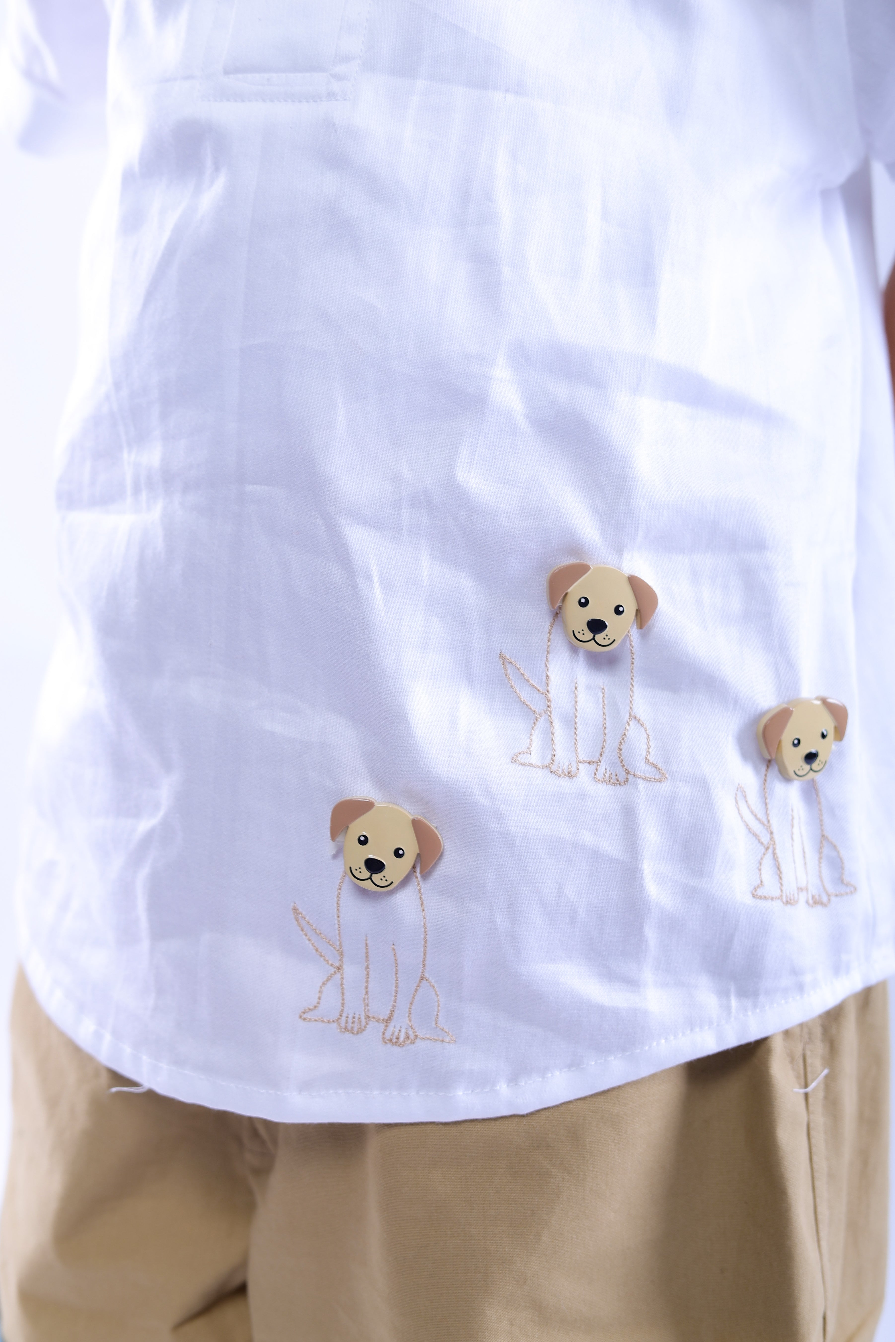 Dog Pow Shirt and Shorts