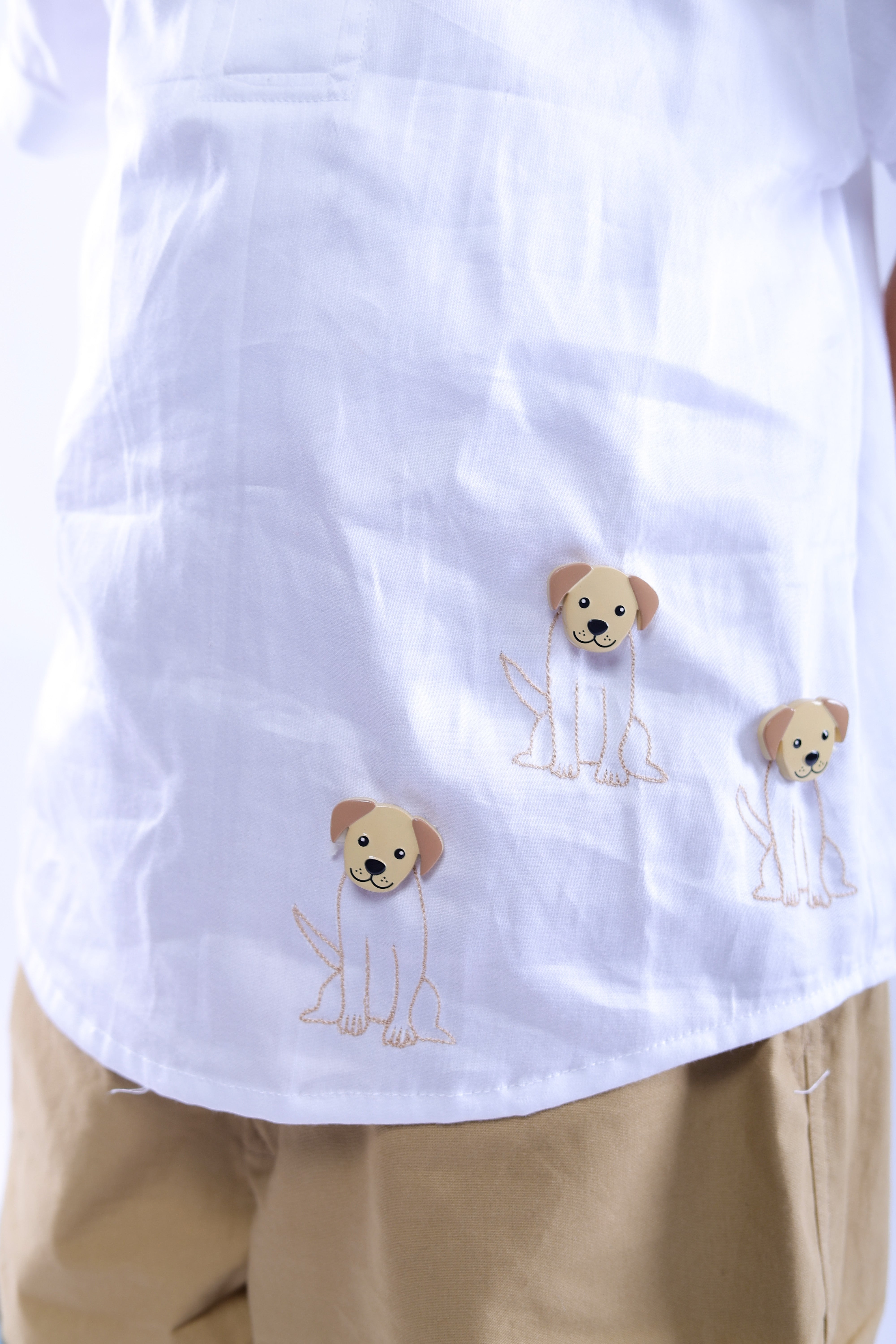 Dog Pow Shirt and Shorts