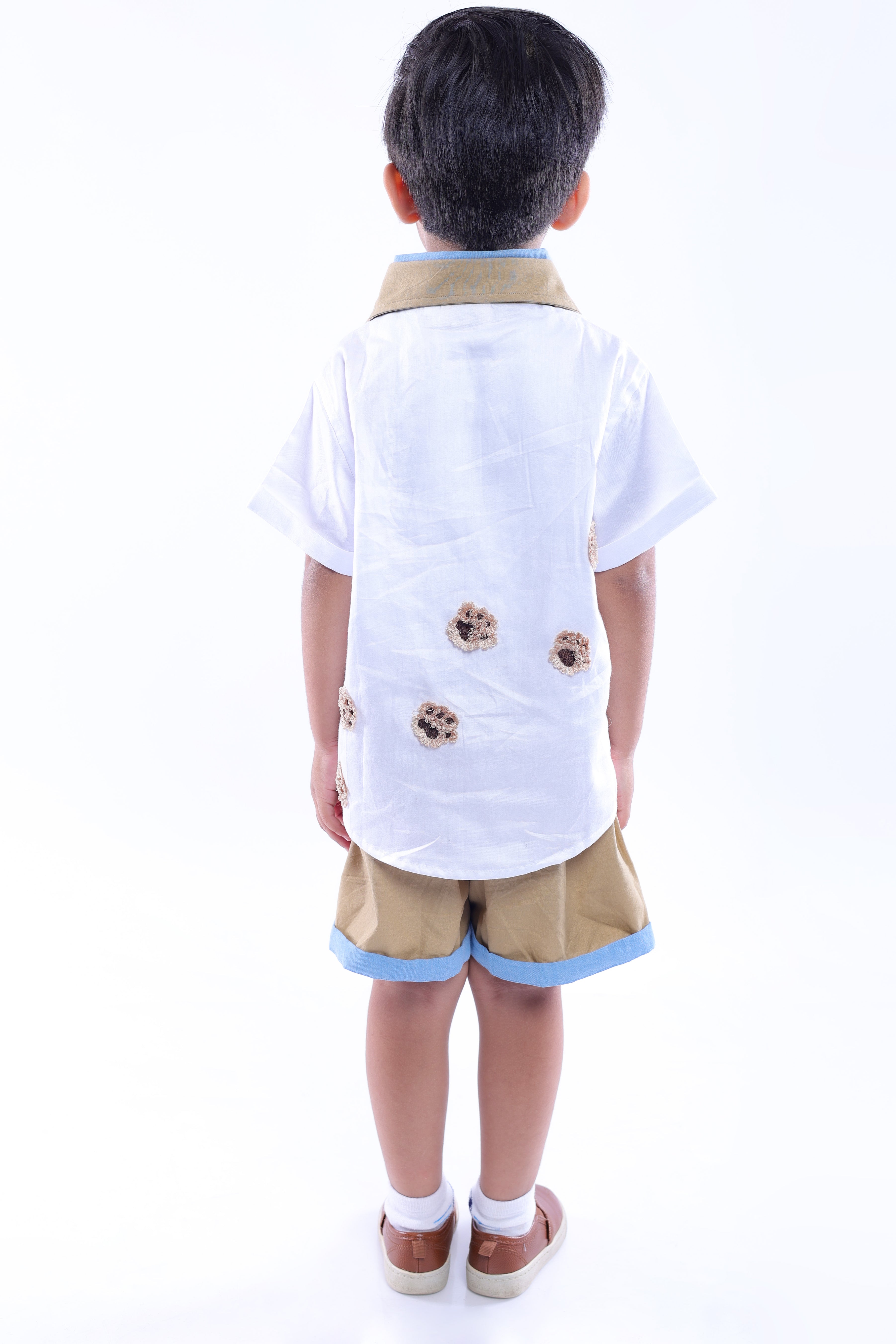 Dog Pow Shirt and Shorts