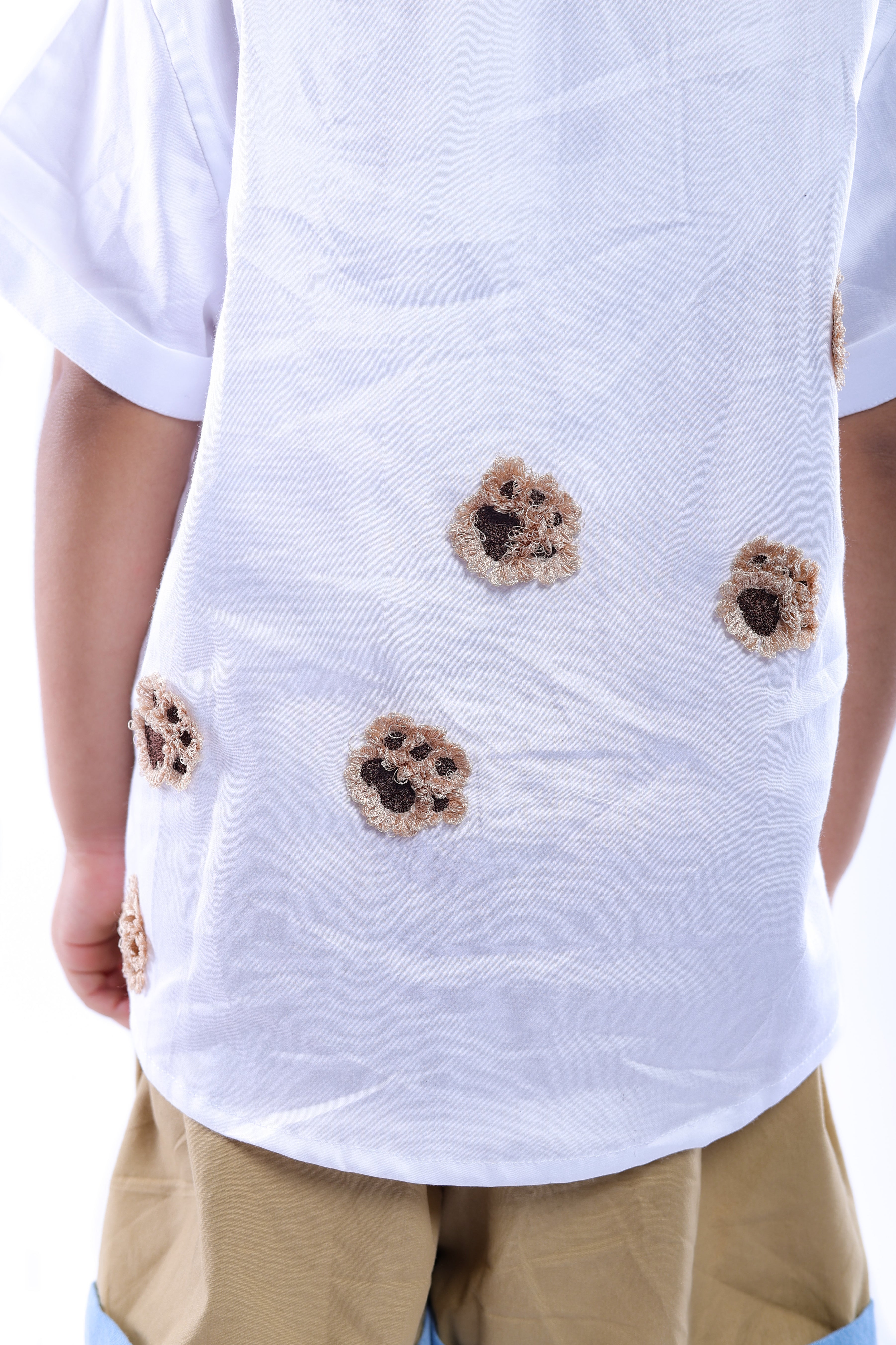 Dog Pow Shirt and Shorts