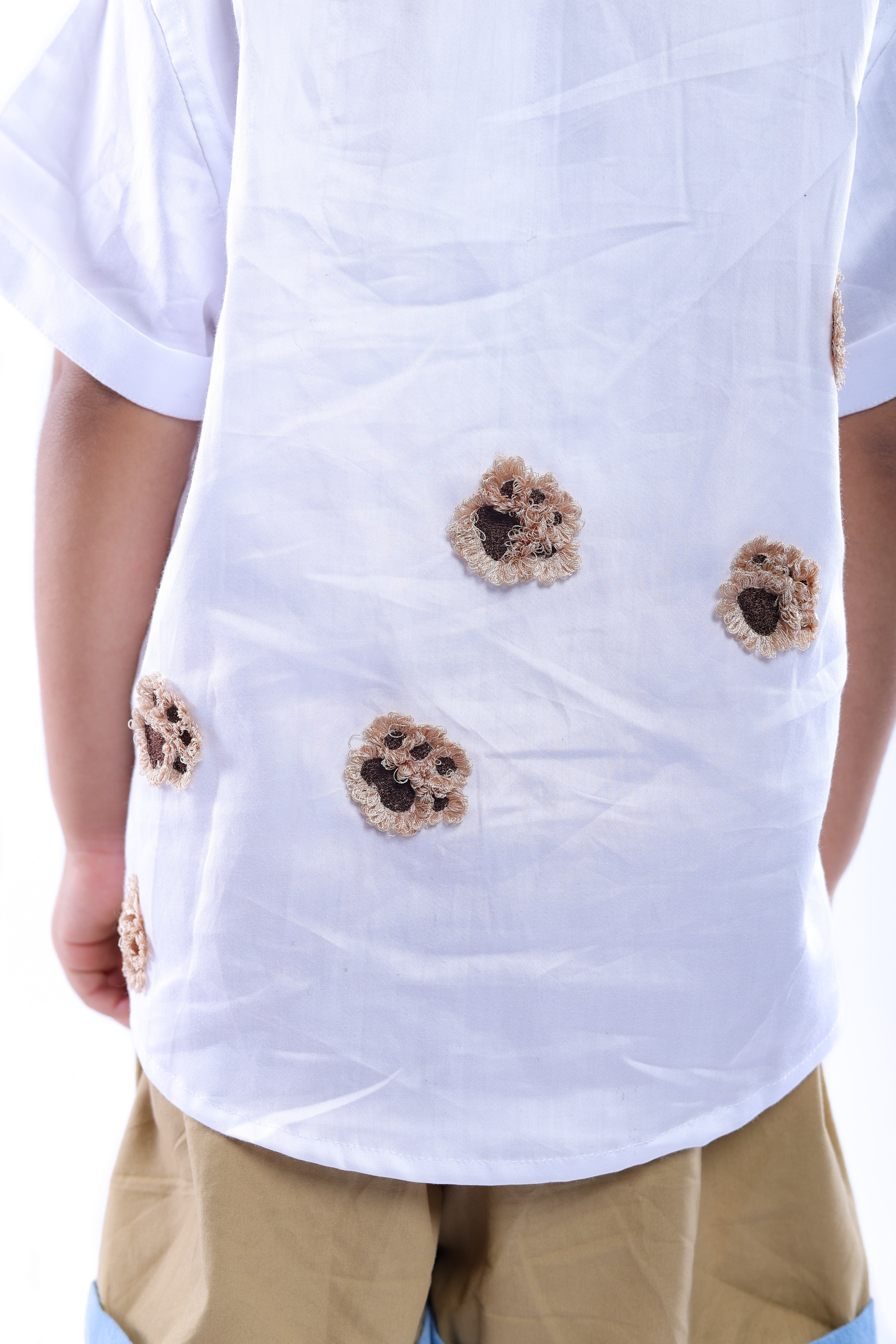 Dog Pow Shirt and Shorts