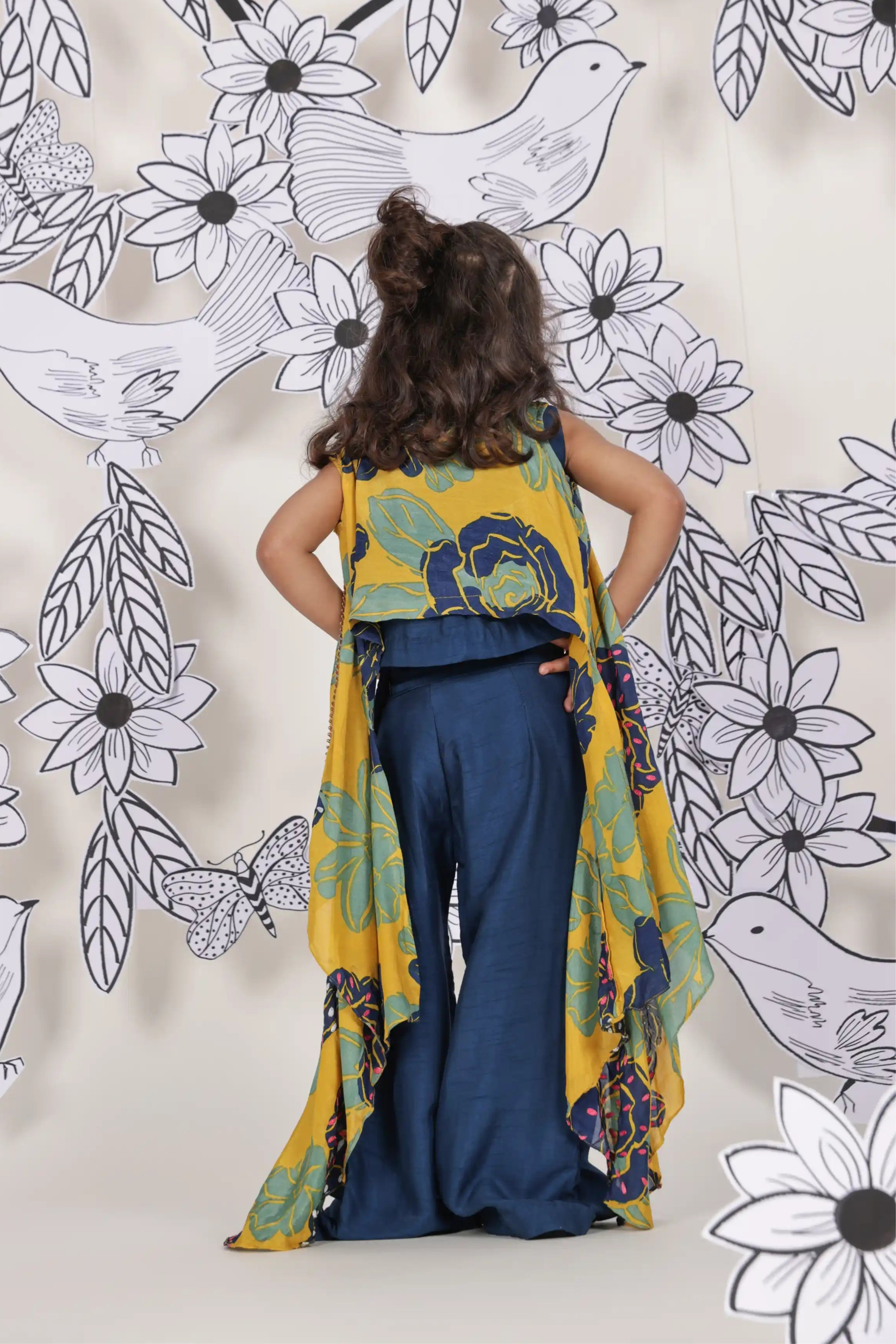 Tropical Pop Girls Coord Set