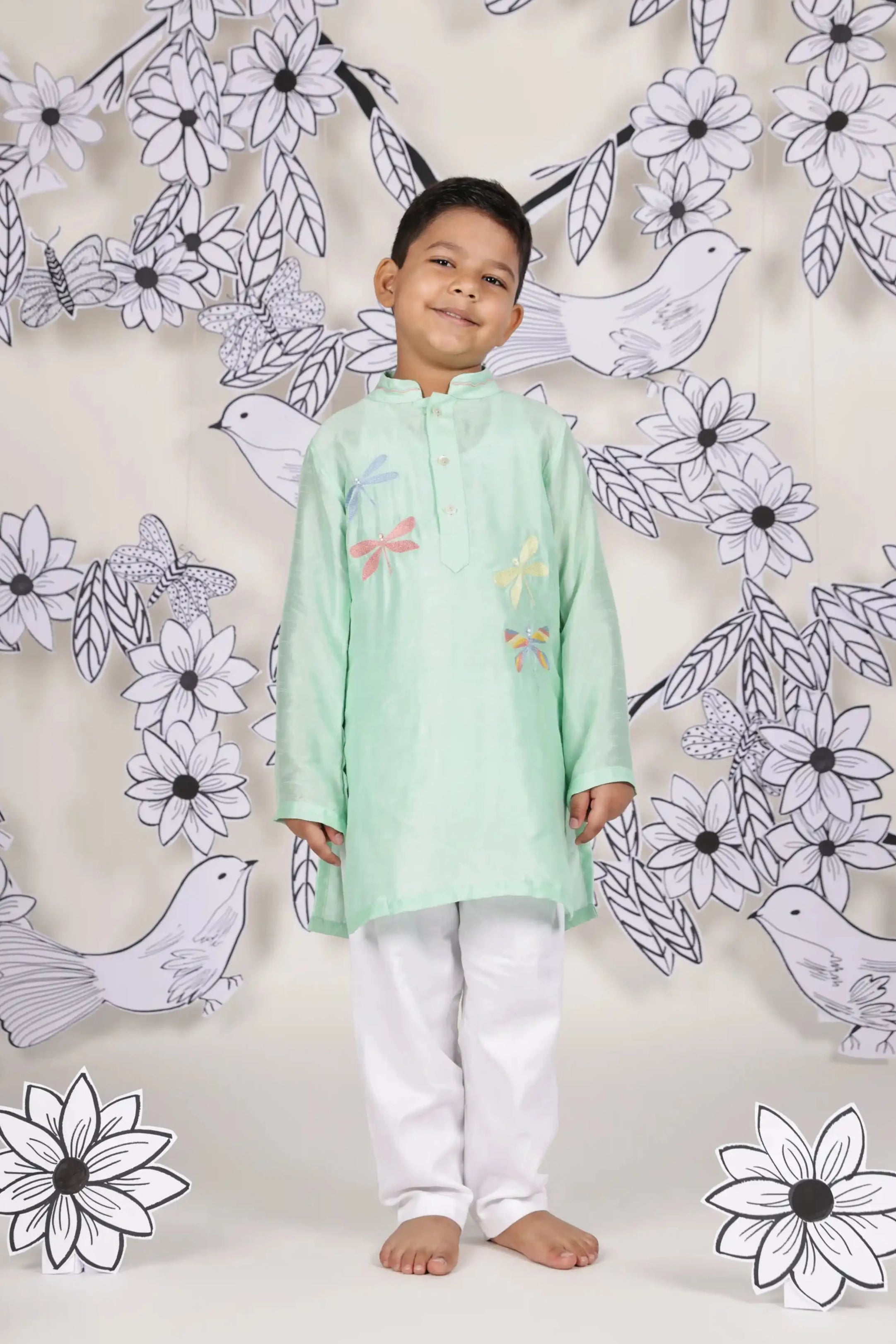 Dragonfly Dream Boys Kurta Set