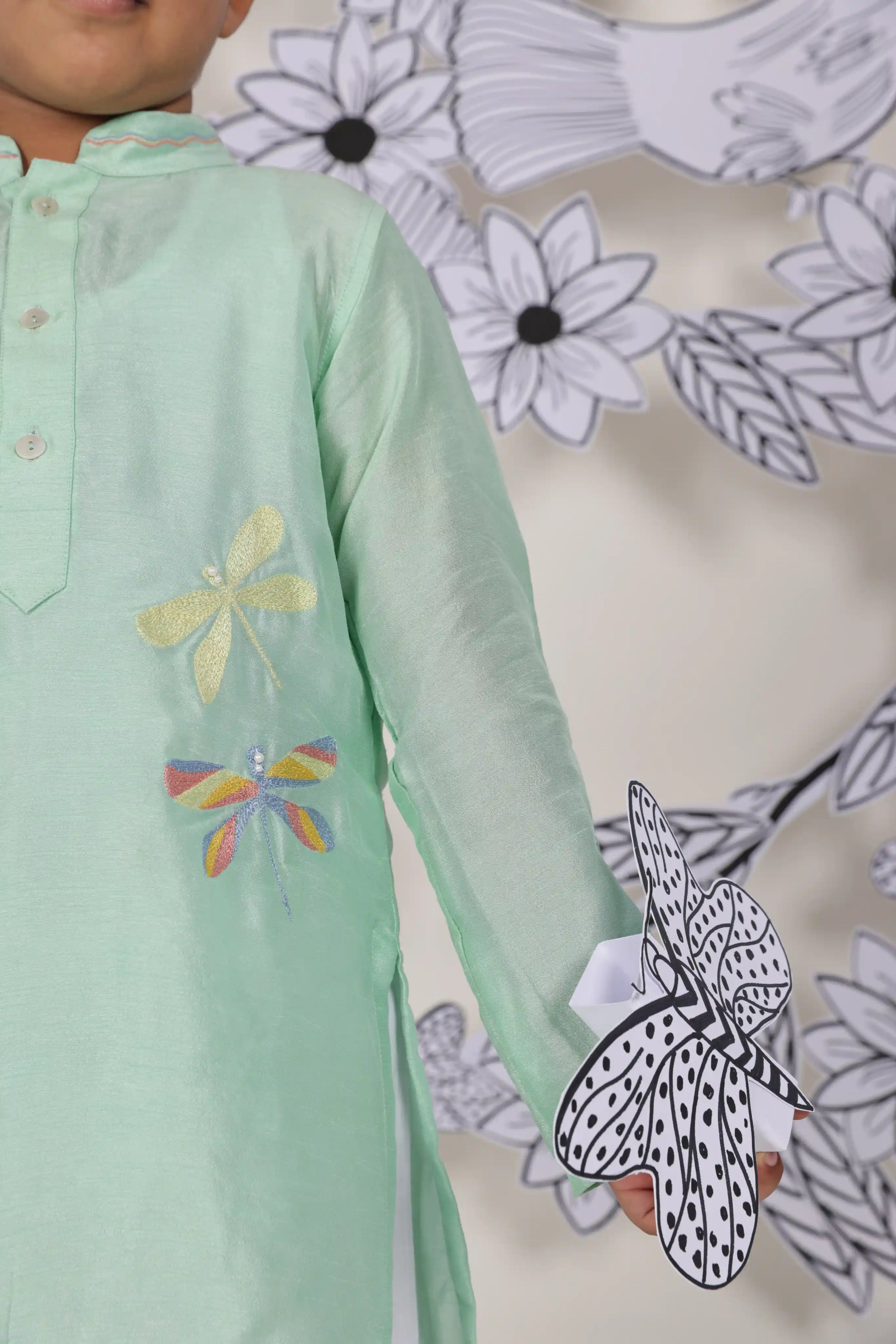 Dragonfly Dream Boys Kurta Set