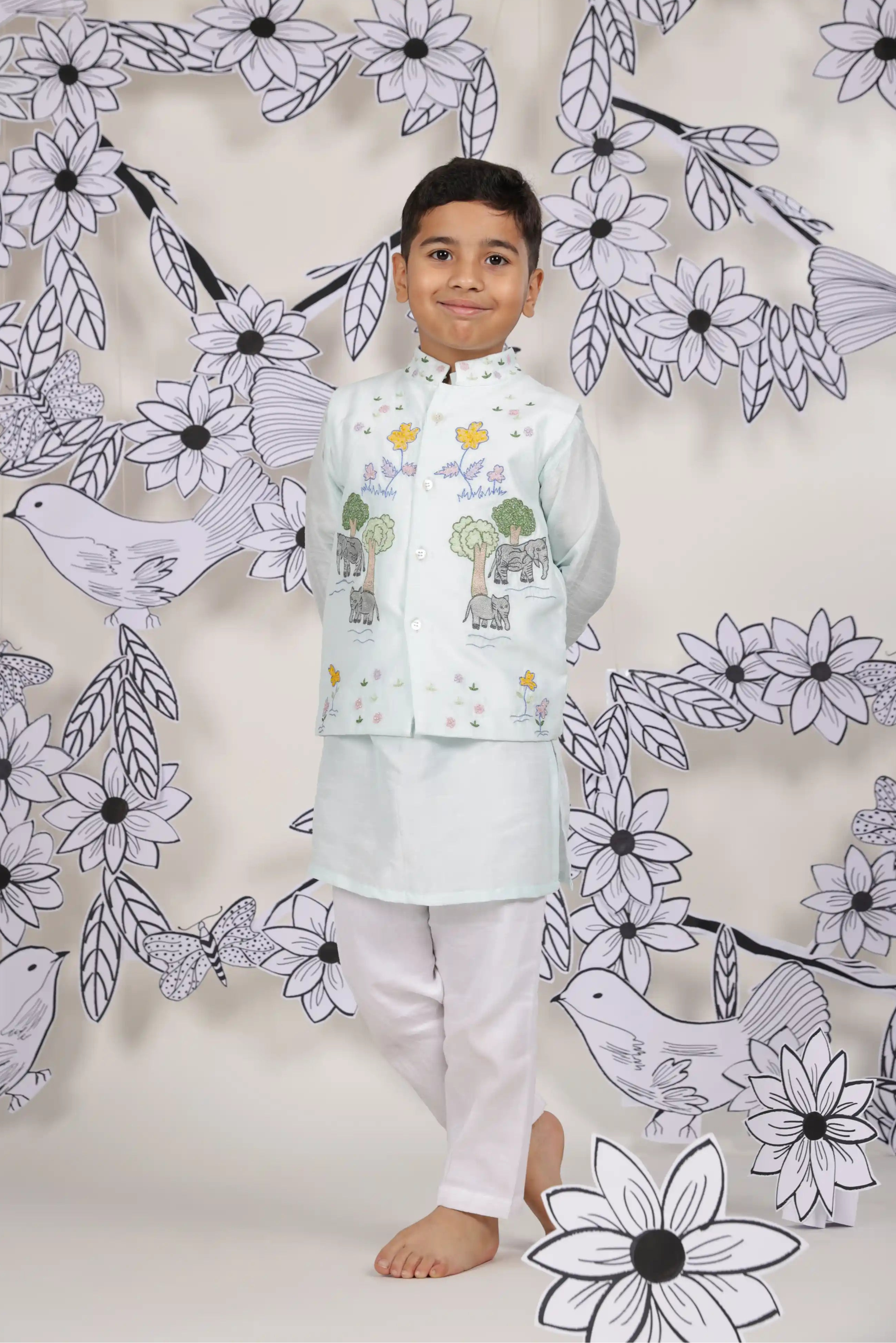 Jungle Journey Boys Jacket Set