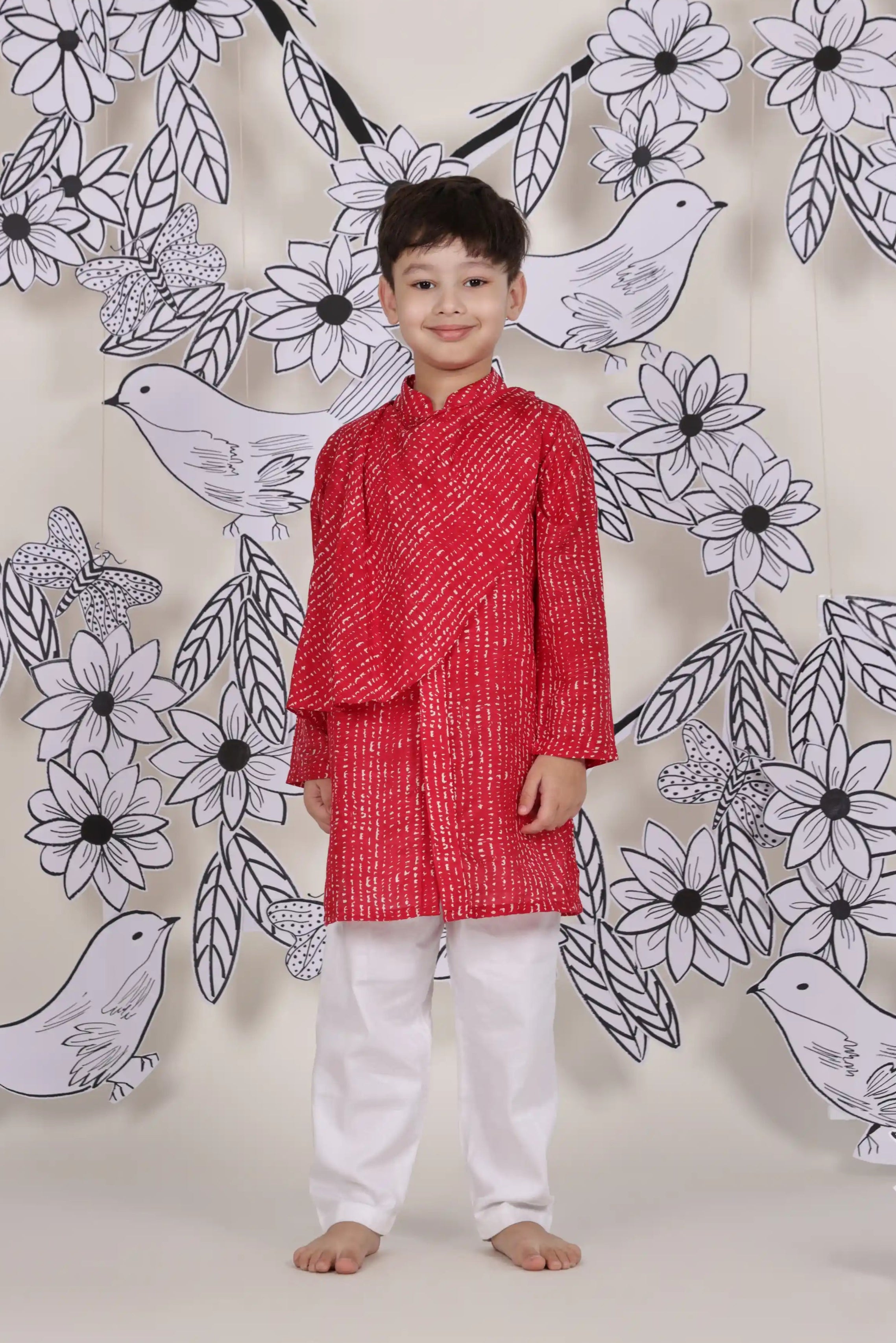 Cowl Cool Boys Kurta Set