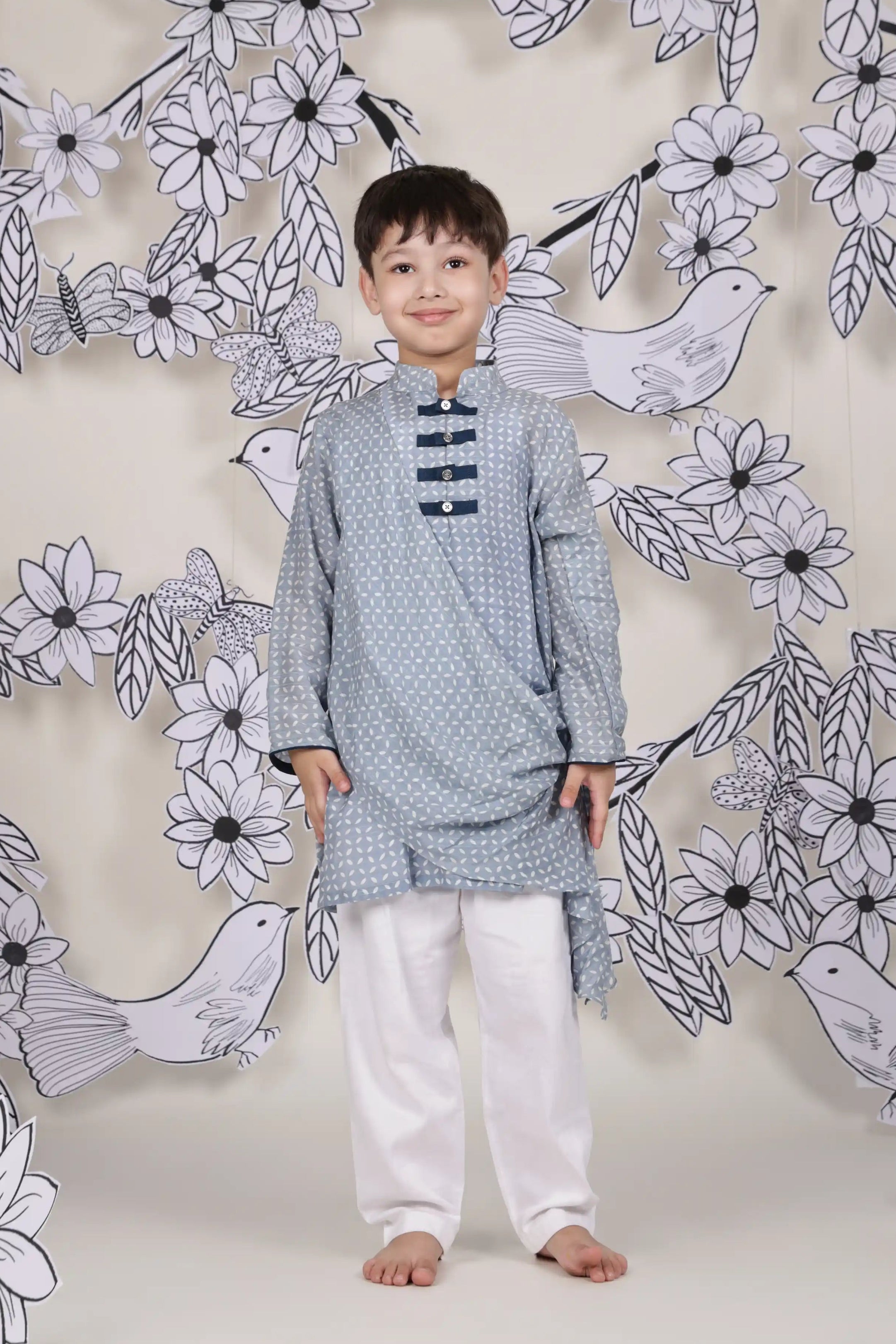 Crossbody Chic Boys Kurta Set