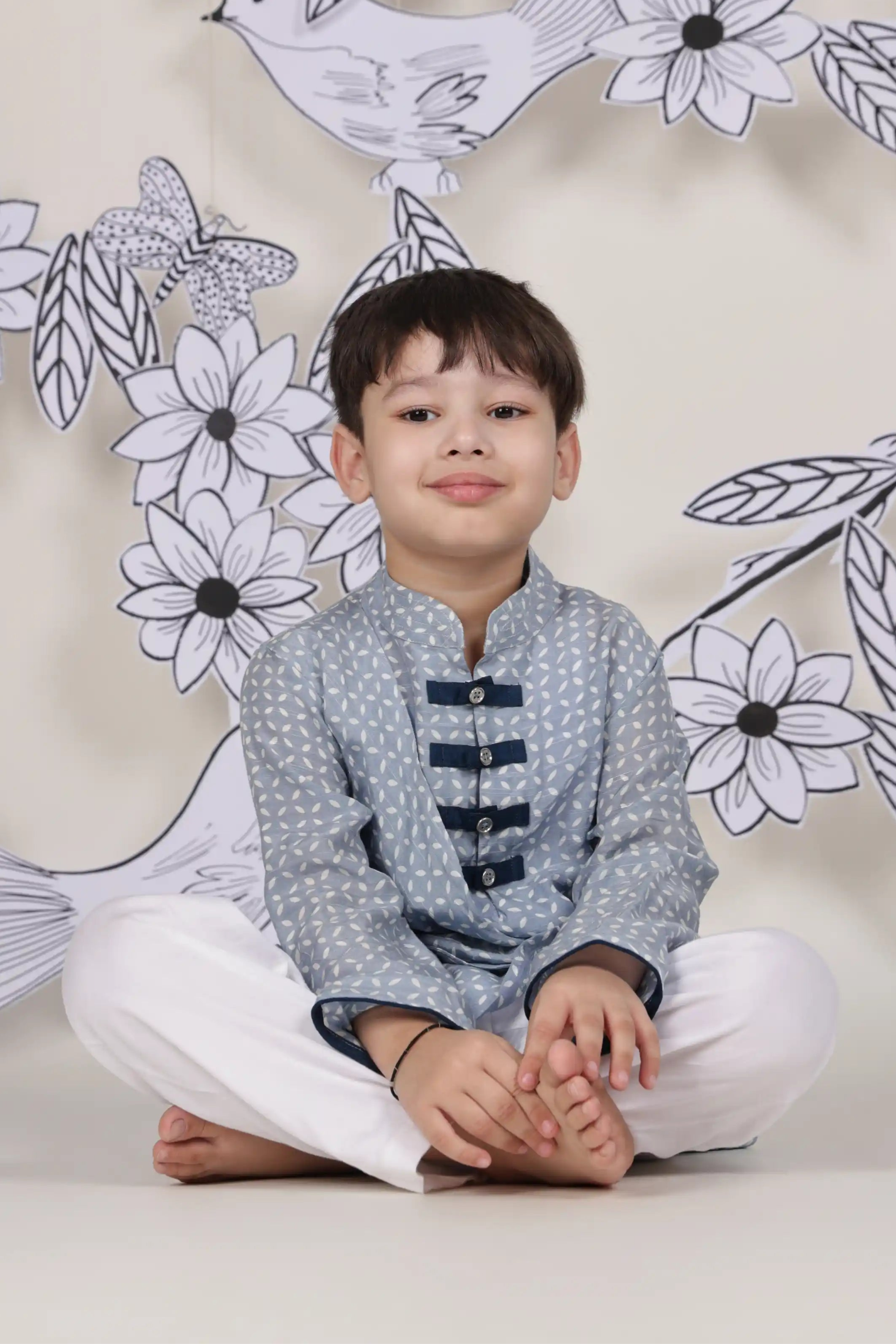 Crossbody Chic Boys Kurta Set