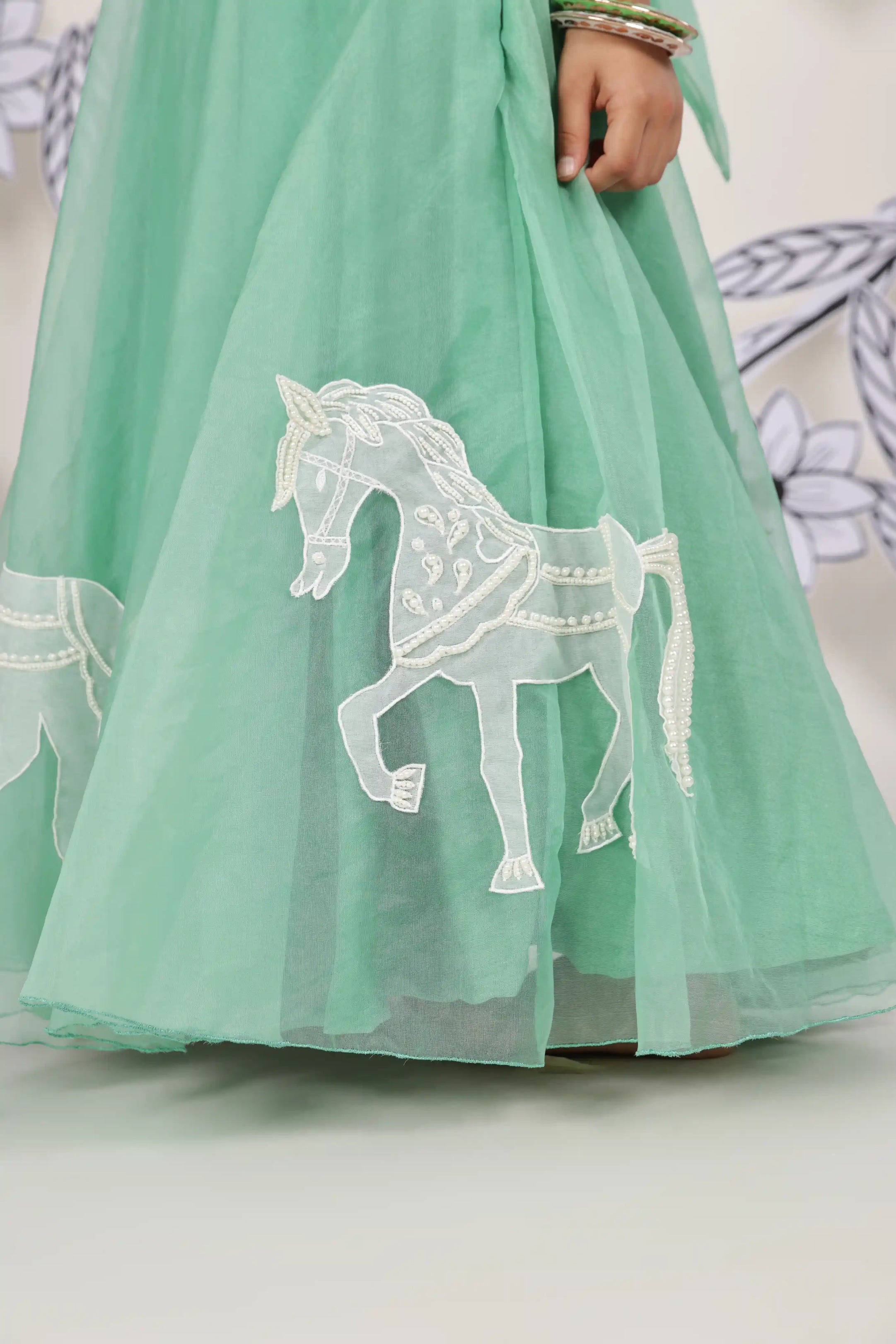 Horse Parade Girls Gown