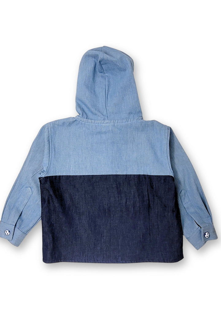 Light and Dark Denim Boys Sweatshirt