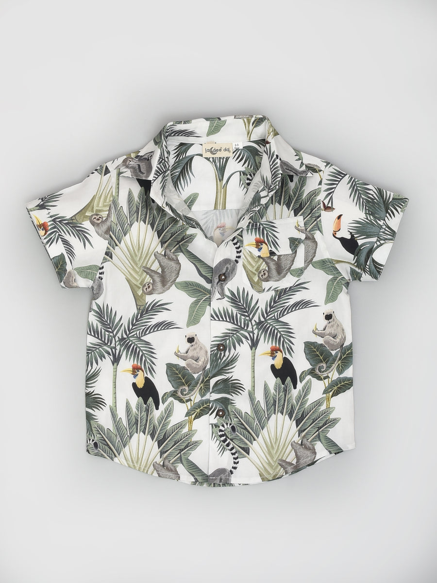 Tropical Print Shirt