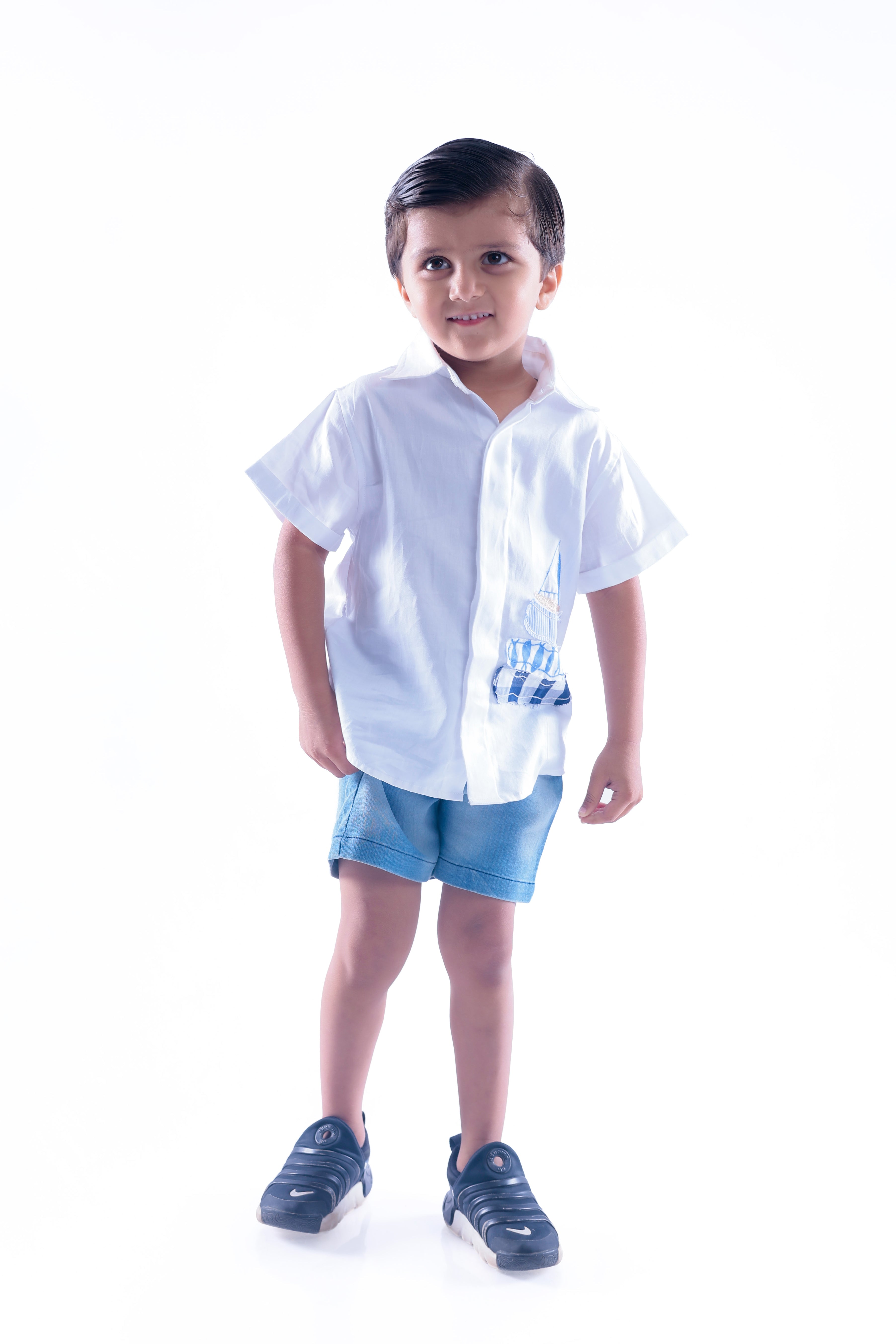 Boat Embroidered Shirt