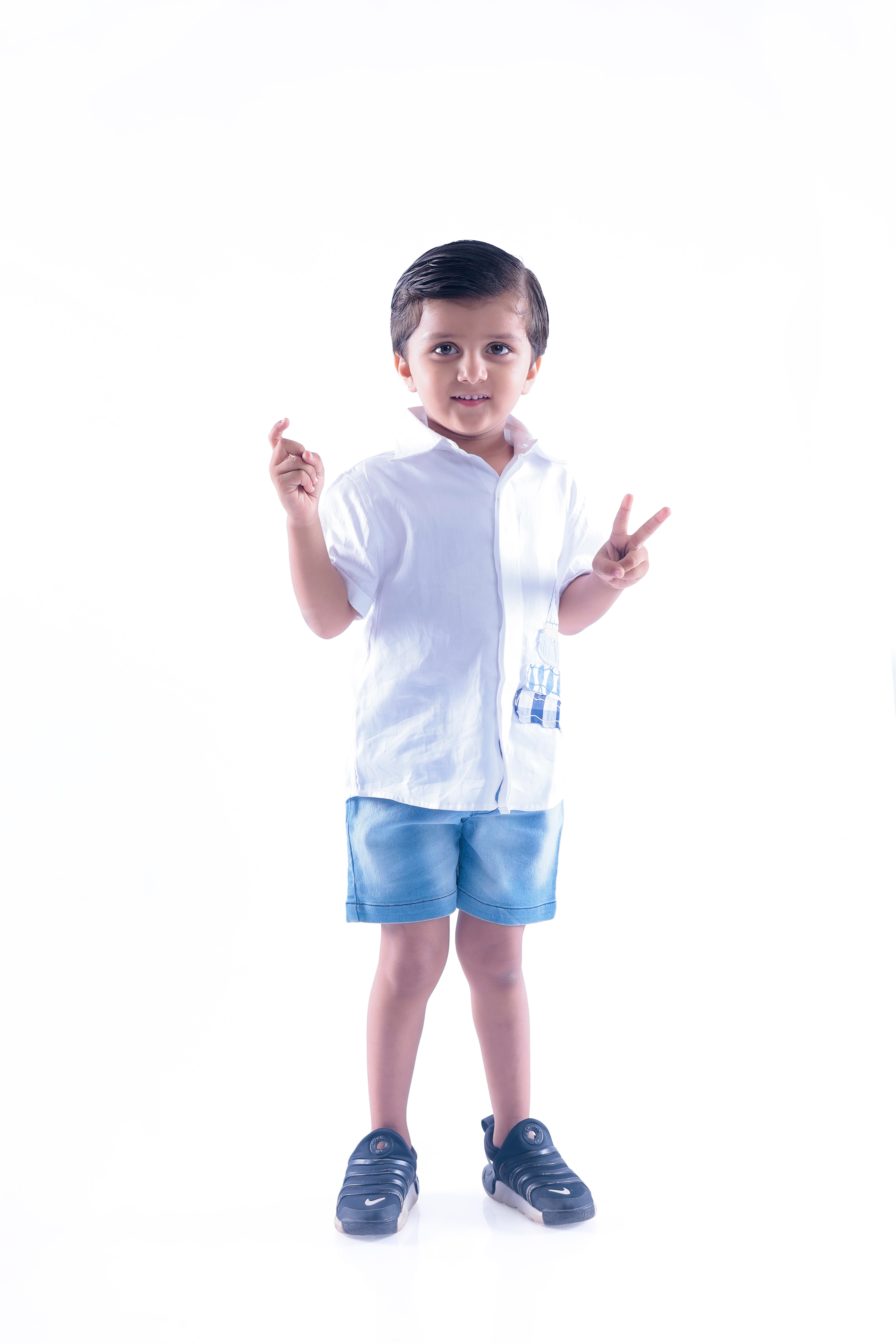 Boat Embroidered Shirt