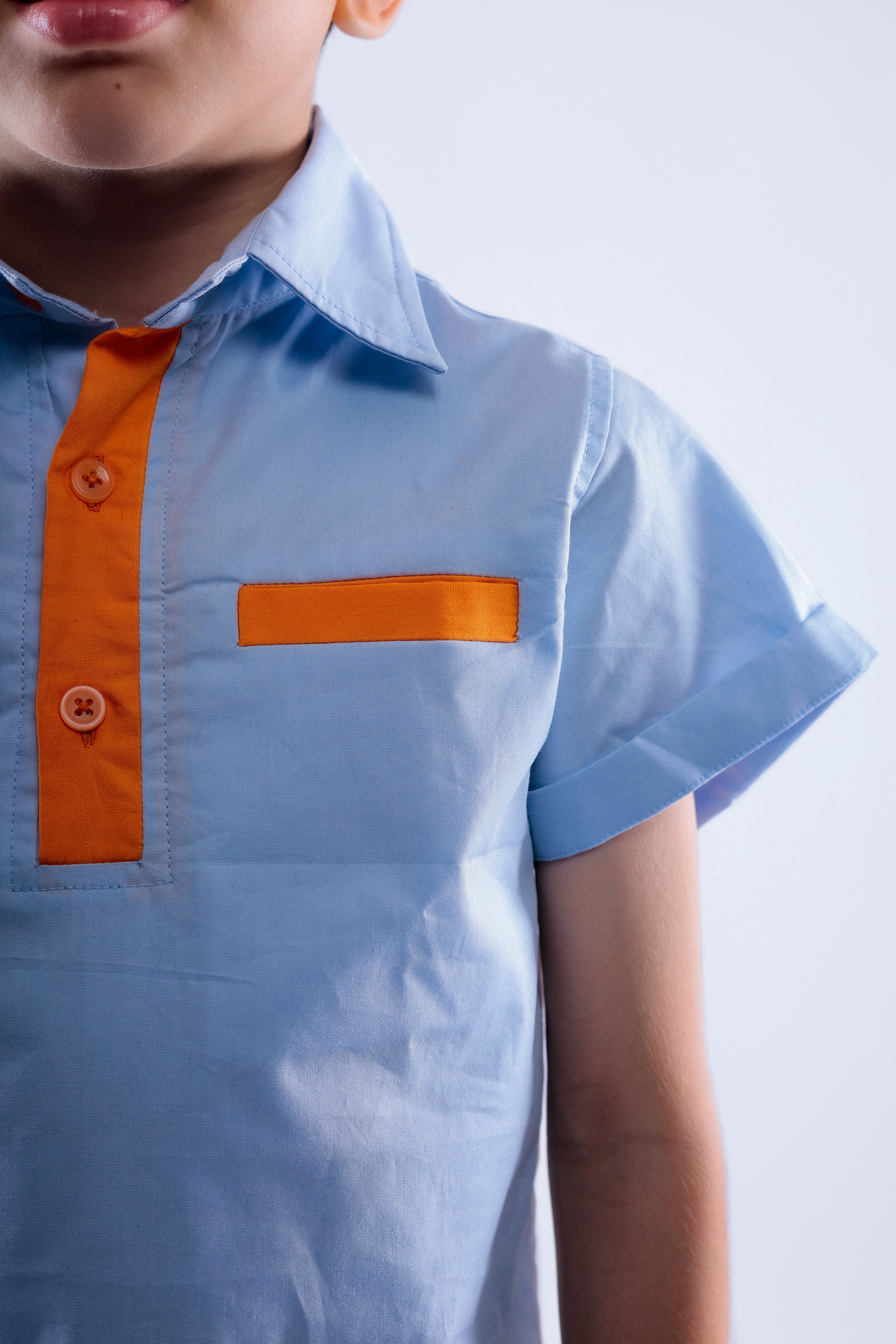 Shirt with Embroidered Hot Balloon