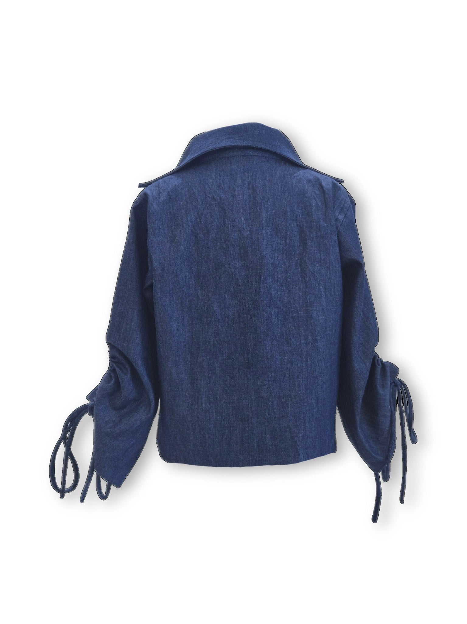 Sequence Embroidered Dark Denim Jacket