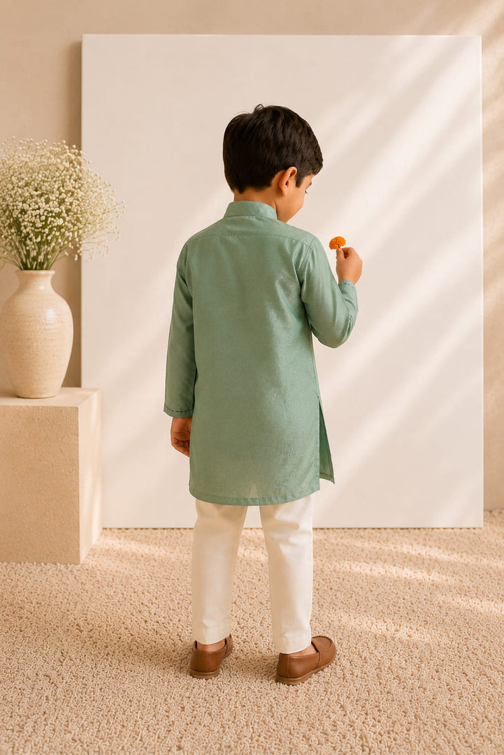 Fern — Kurta Set in Sage Green