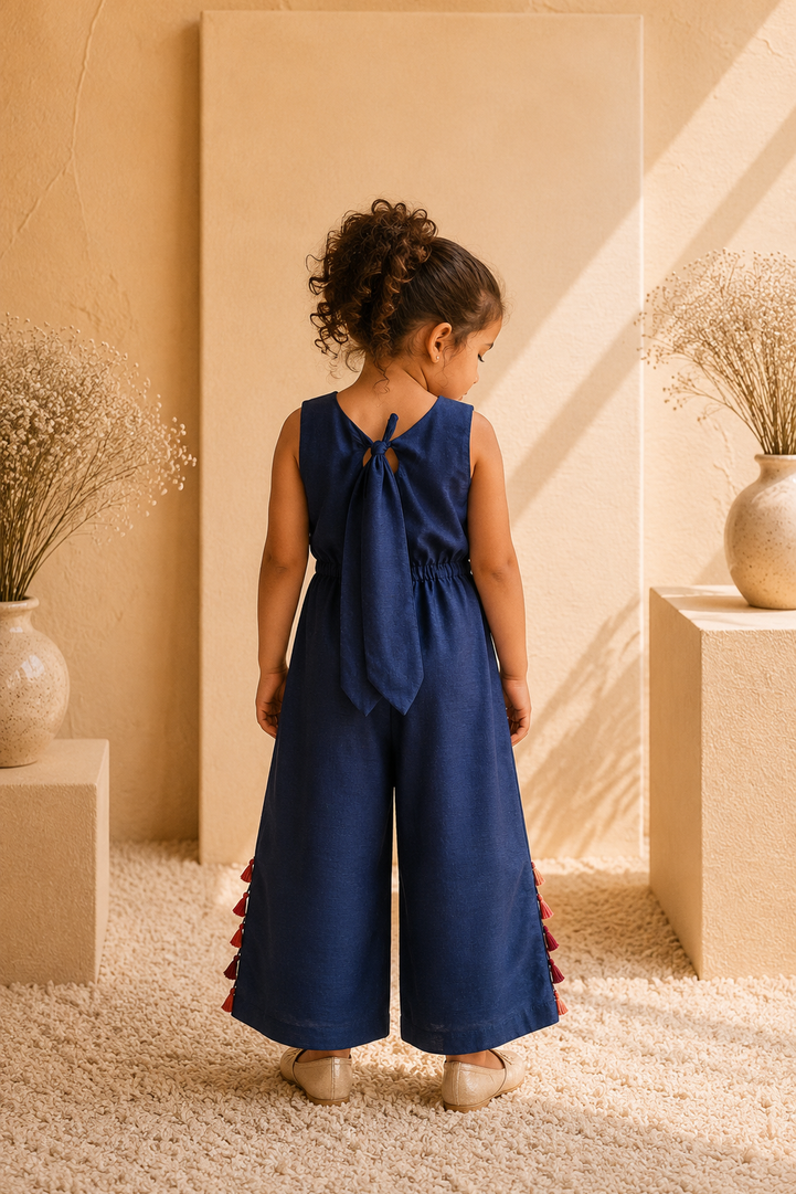 Plume — Jumpsuit in Indigo