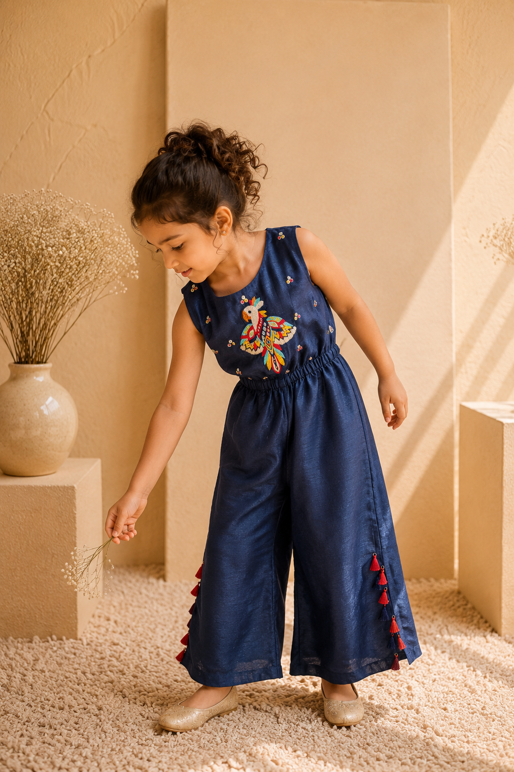 Plume — Jumpsuit in Indigo