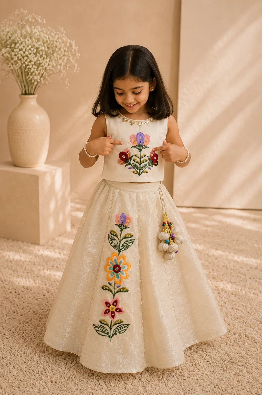 Folklore — Lehenga Set in Ivory