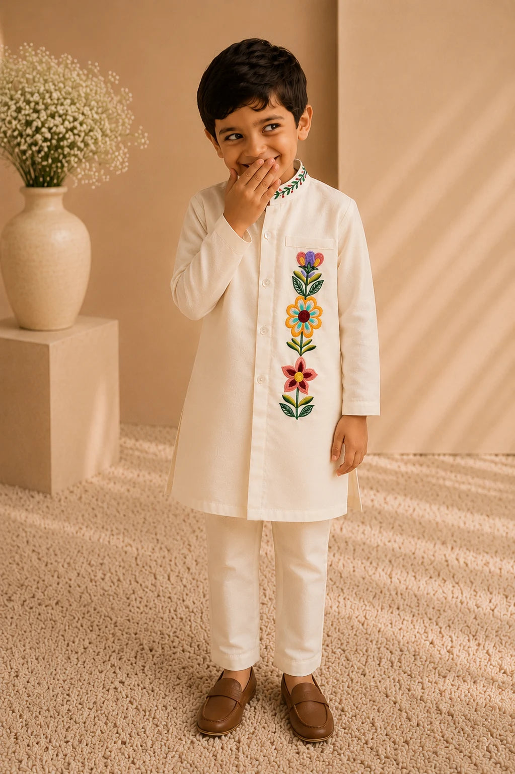 Folklore — Kurta Set in Ivory