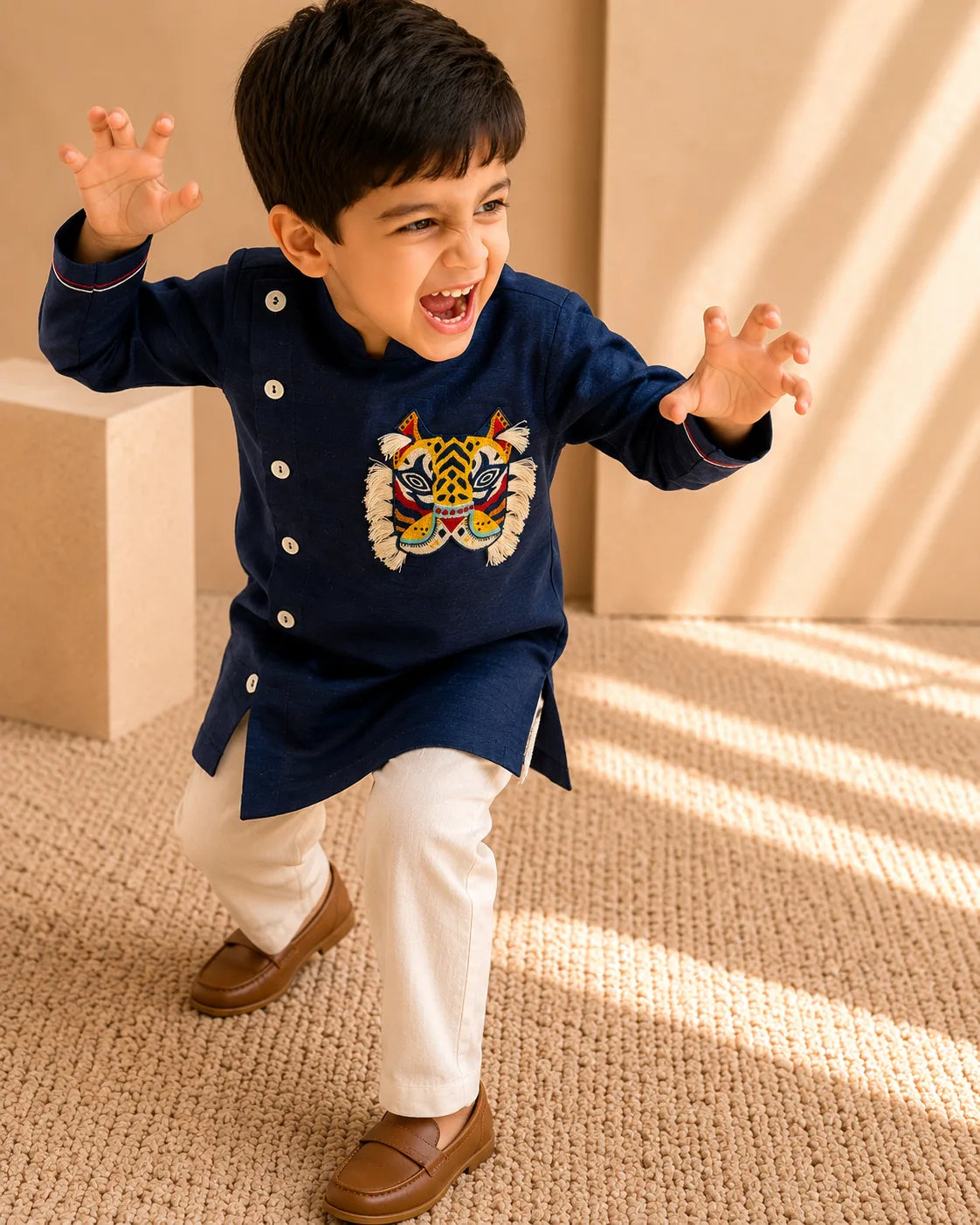Sher — Kurta Set in Indigo