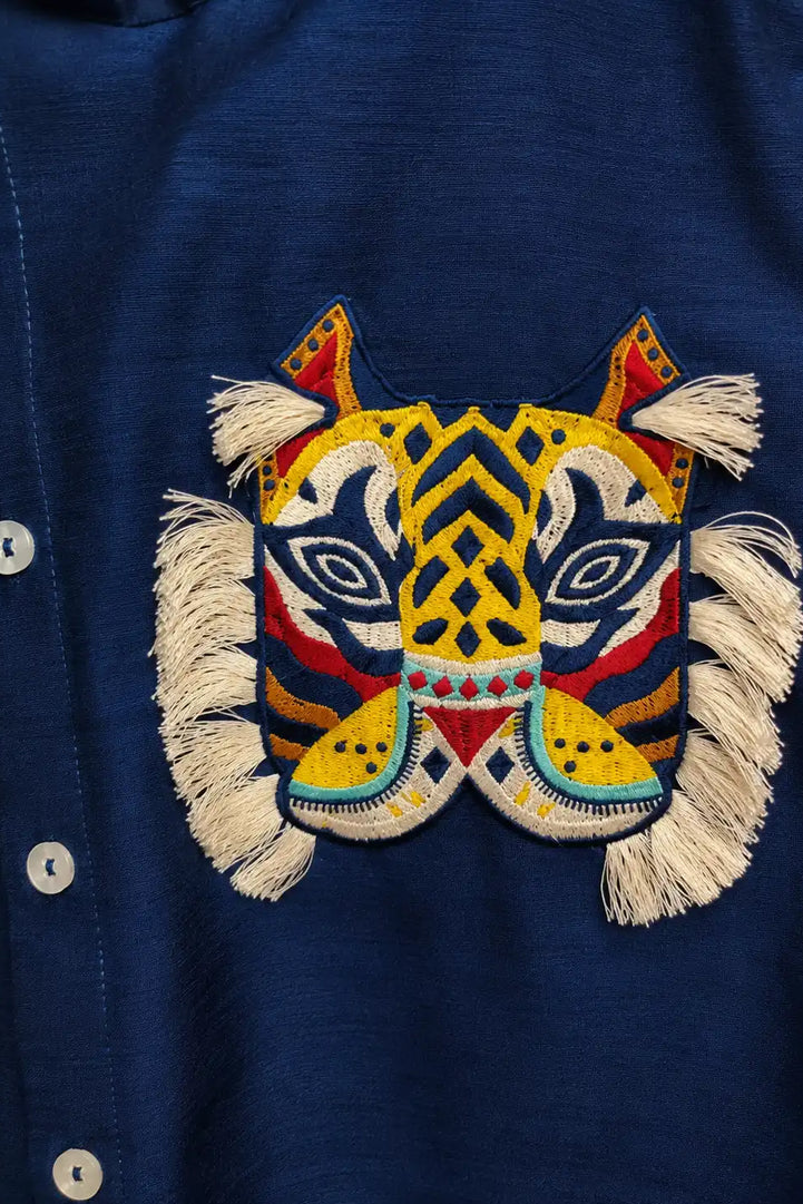Sher — Kurta Set in Indigo