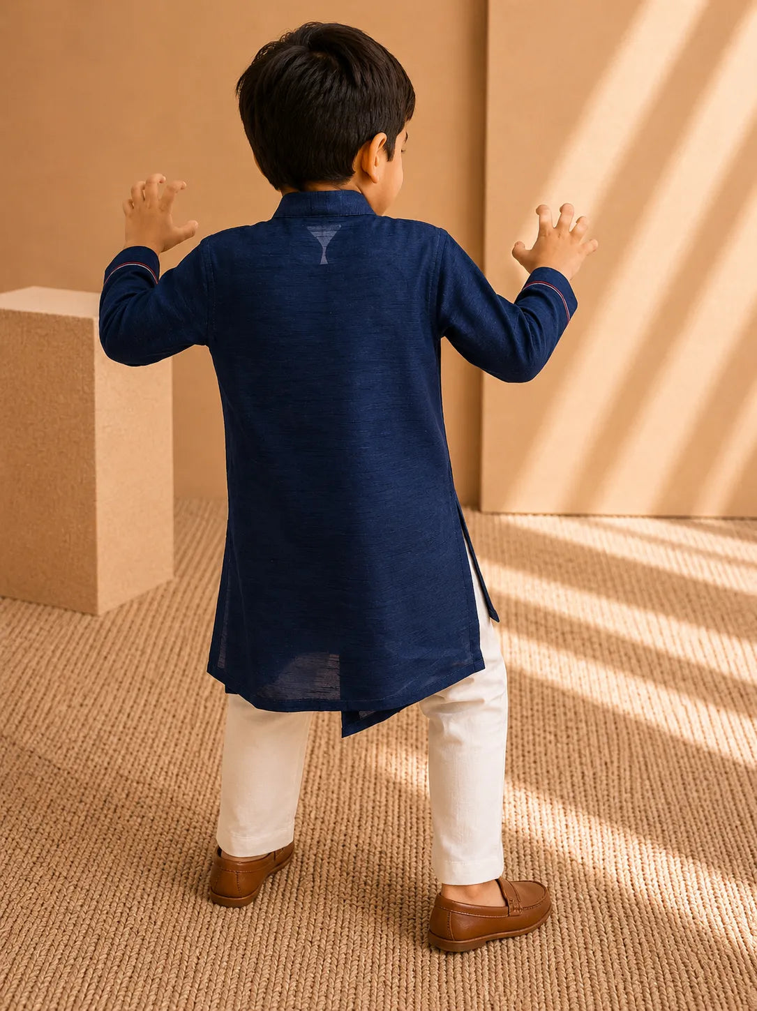 Sher — Kurta Set in Indigo