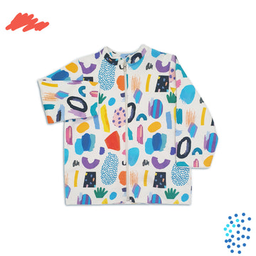 Cotton Colourful Abstract print Jacket