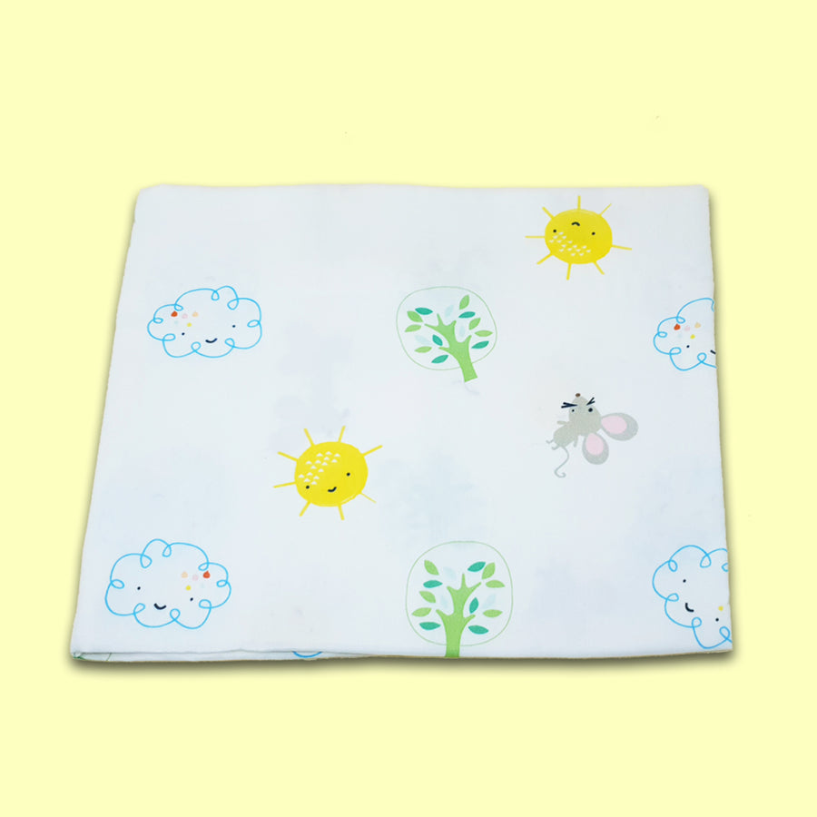 Elephant and Mouse Cot Sheet