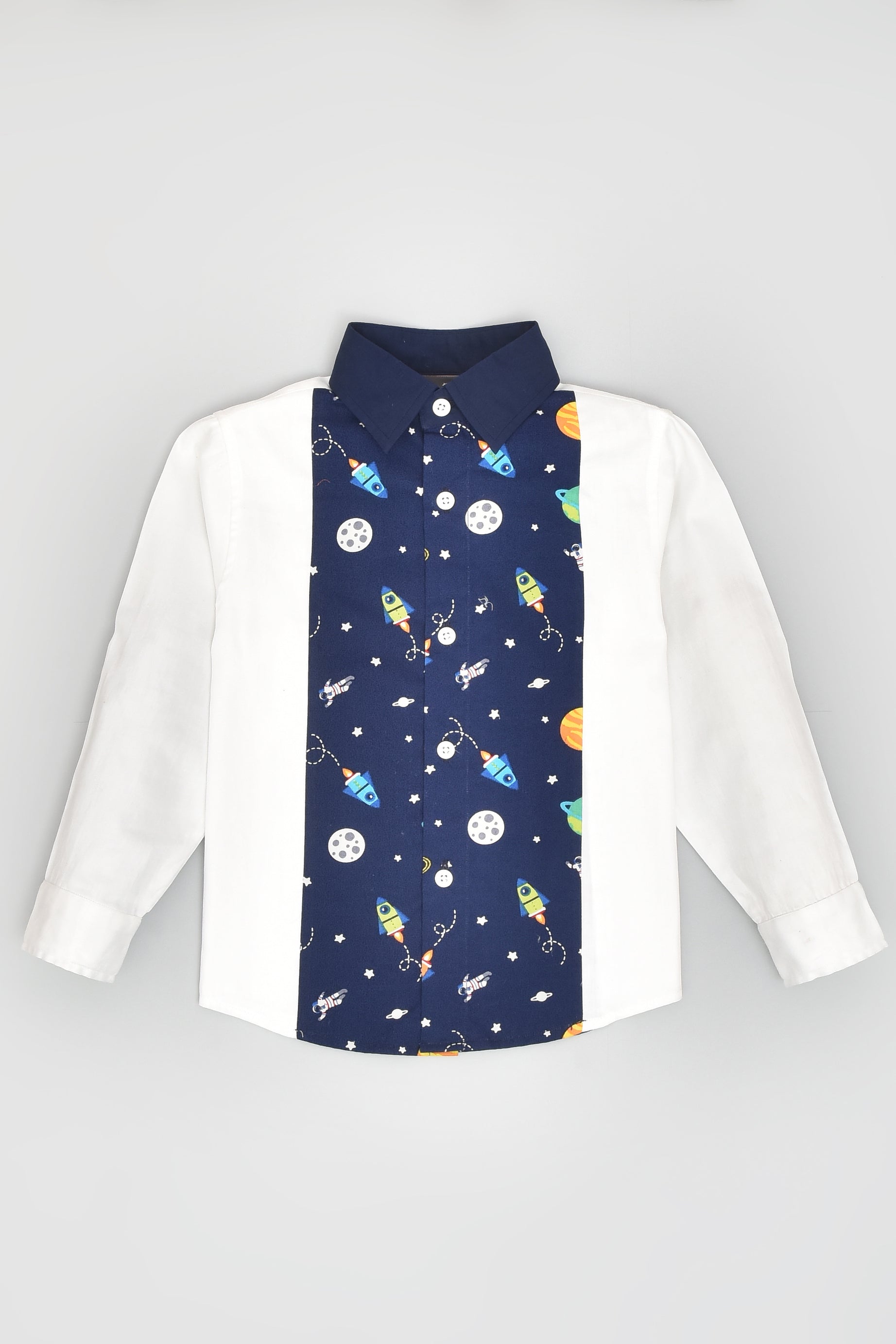 Space Paneled Shirt