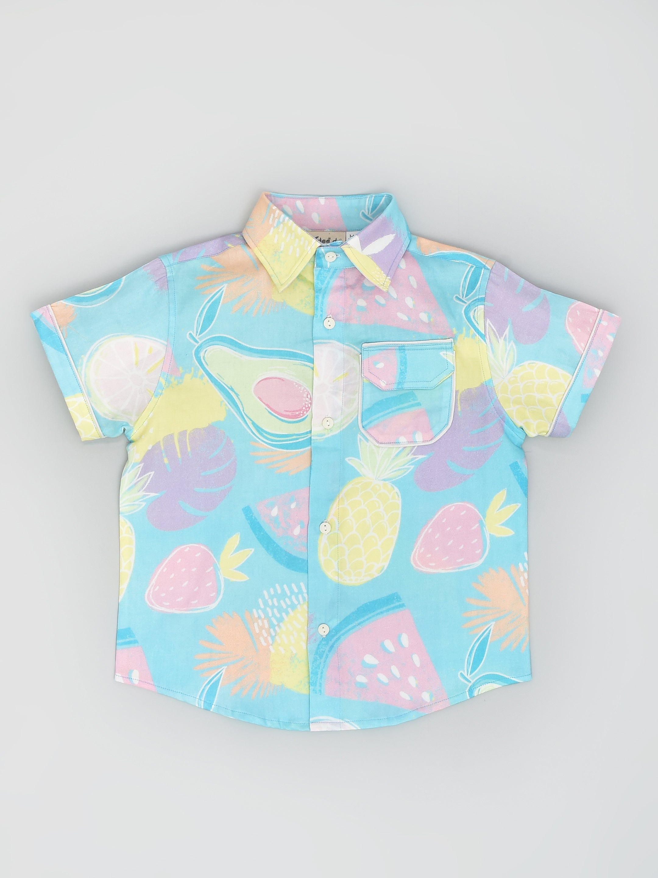 Summer Fruits Splash Shirt