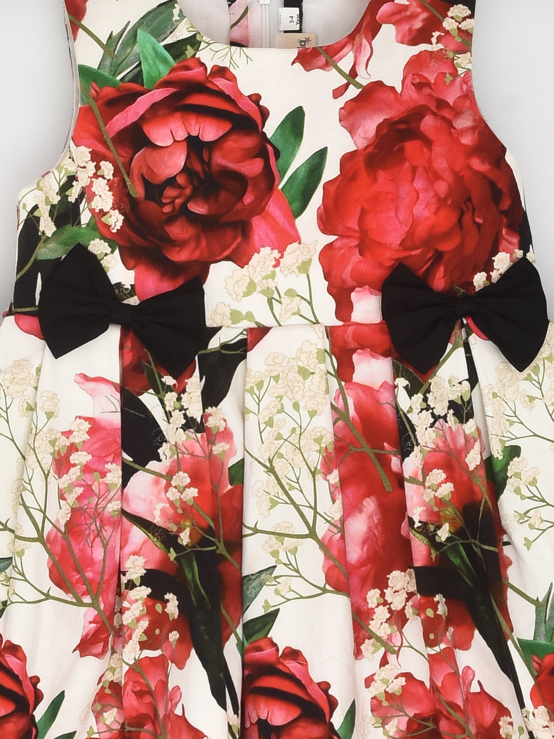 Sleeveless Peg Skirt Dress - Red & White Floral – Rosie Assoulin