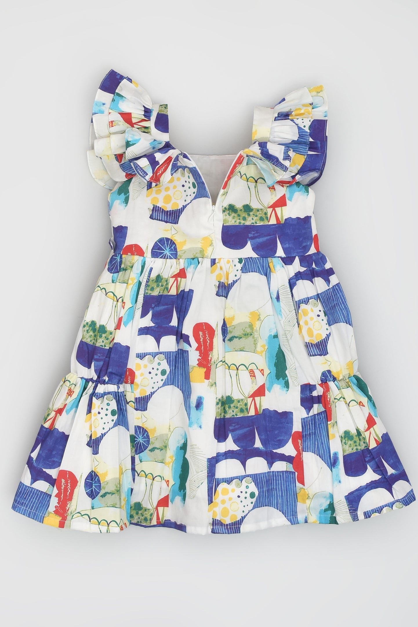 With Love from Greece Frill Dress