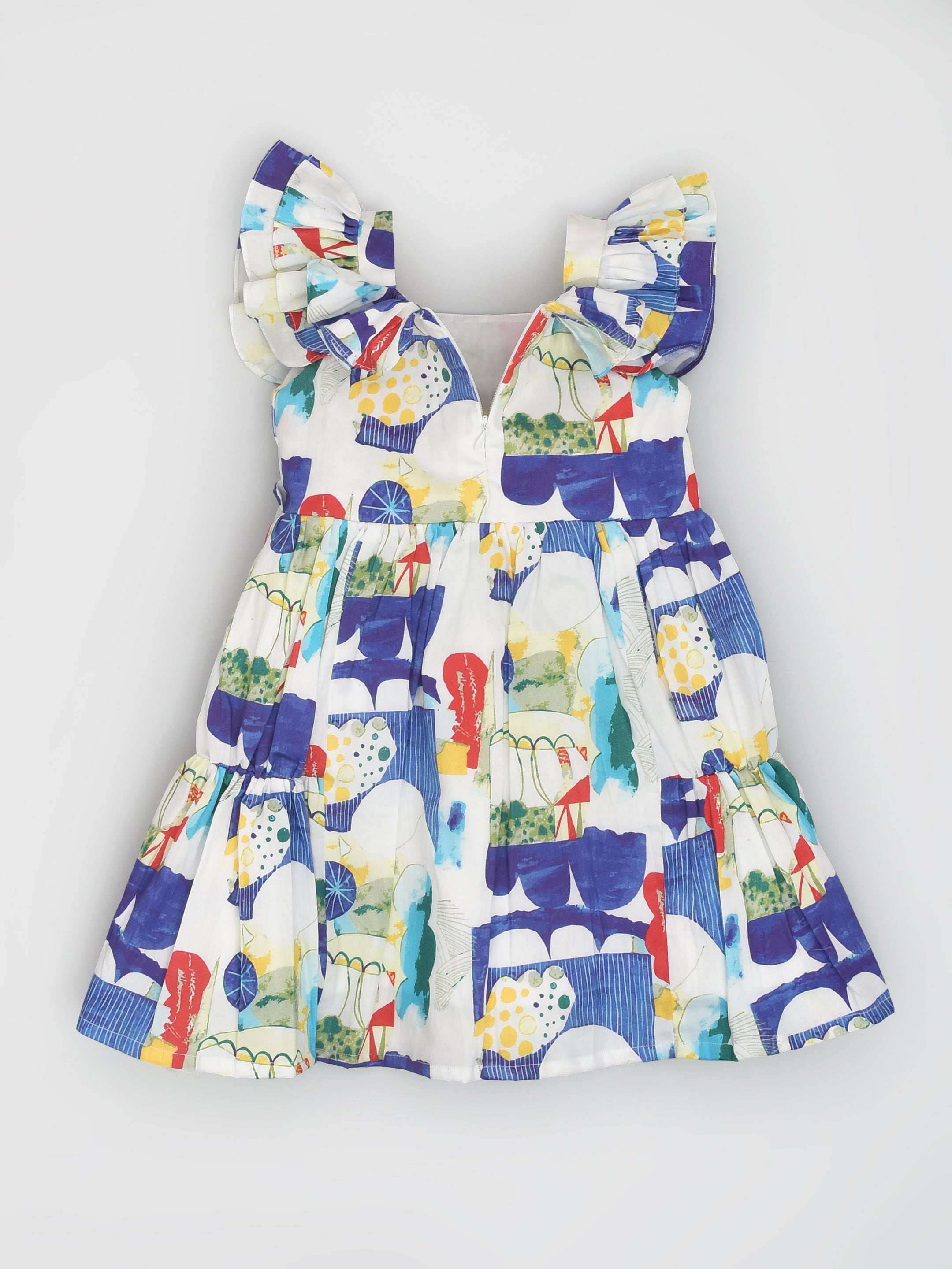 With Love from Greece Frill Dress