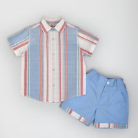 Multicoloured Shirt & Shorts