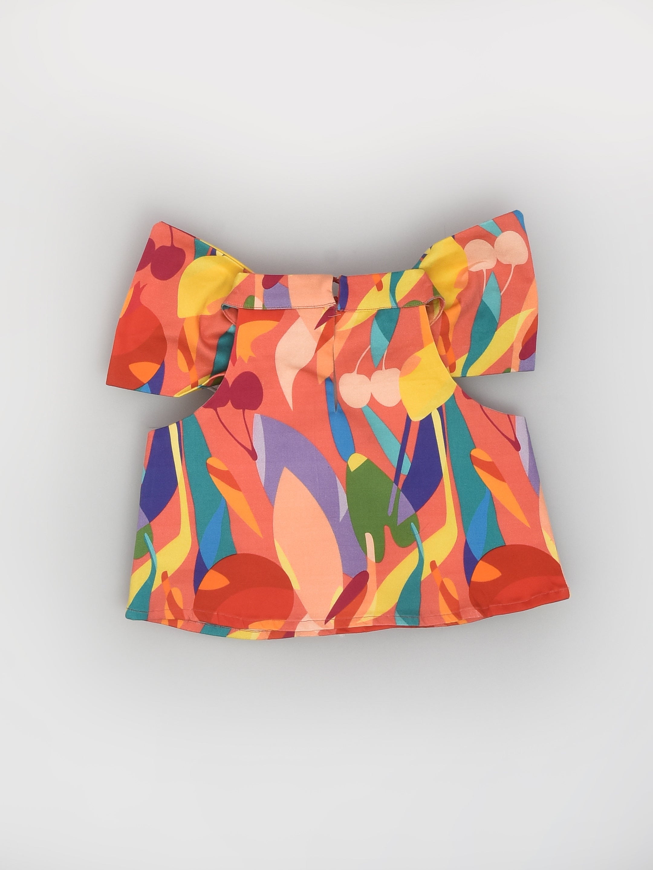 أعلى الملونة مجردة الوردي