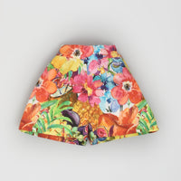 Pineapple Floral Shorts for Girls