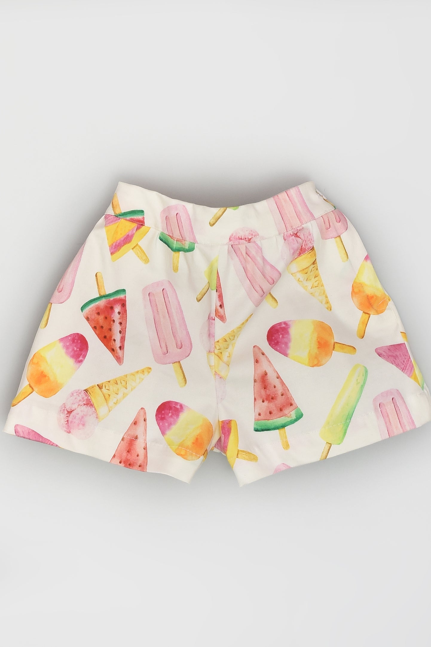 مجموعة من القمصان والشورتات القصيرة من آيس كريم بيبلوم لعيد الميلاد للفتيات