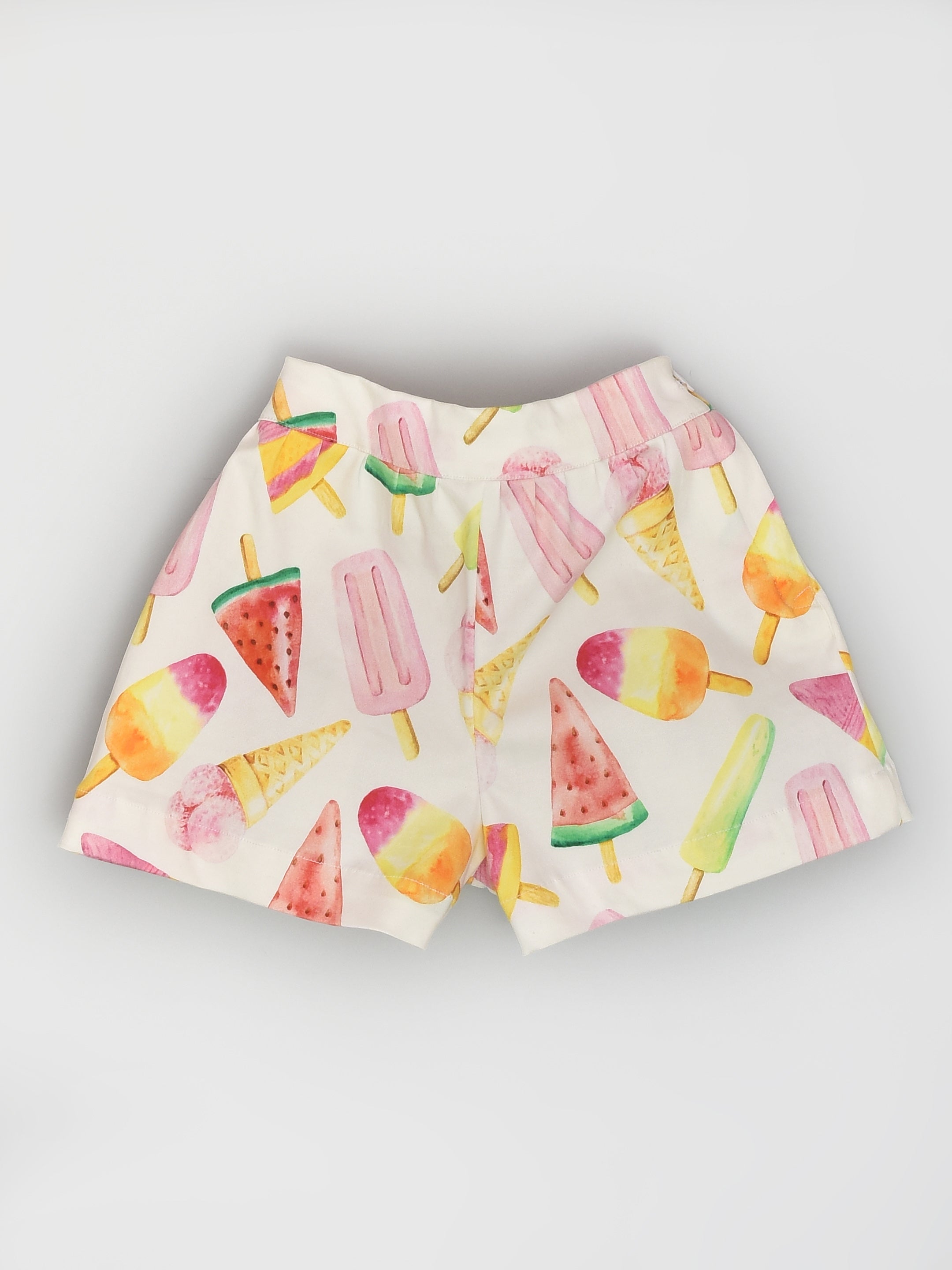 مجموعة من القمصان والشورتات القصيرة من آيس كريم بيبلوم لعيد الميلاد للفتيات