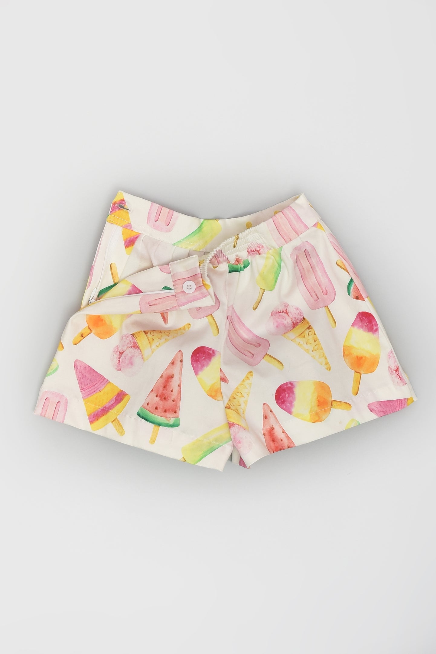 مجموعة من القمصان والشورتات القصيرة من آيس كريم بيبلوم لعيد الميلاد للفتيات