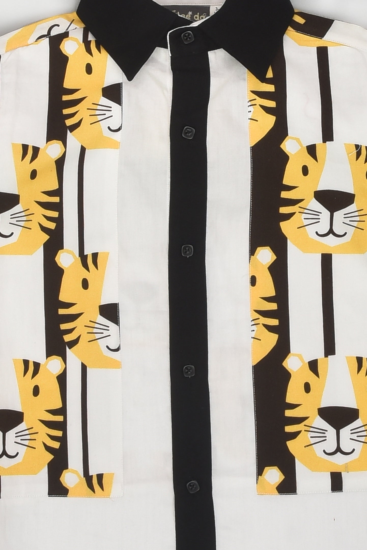 Tiger Print Formal Shirt