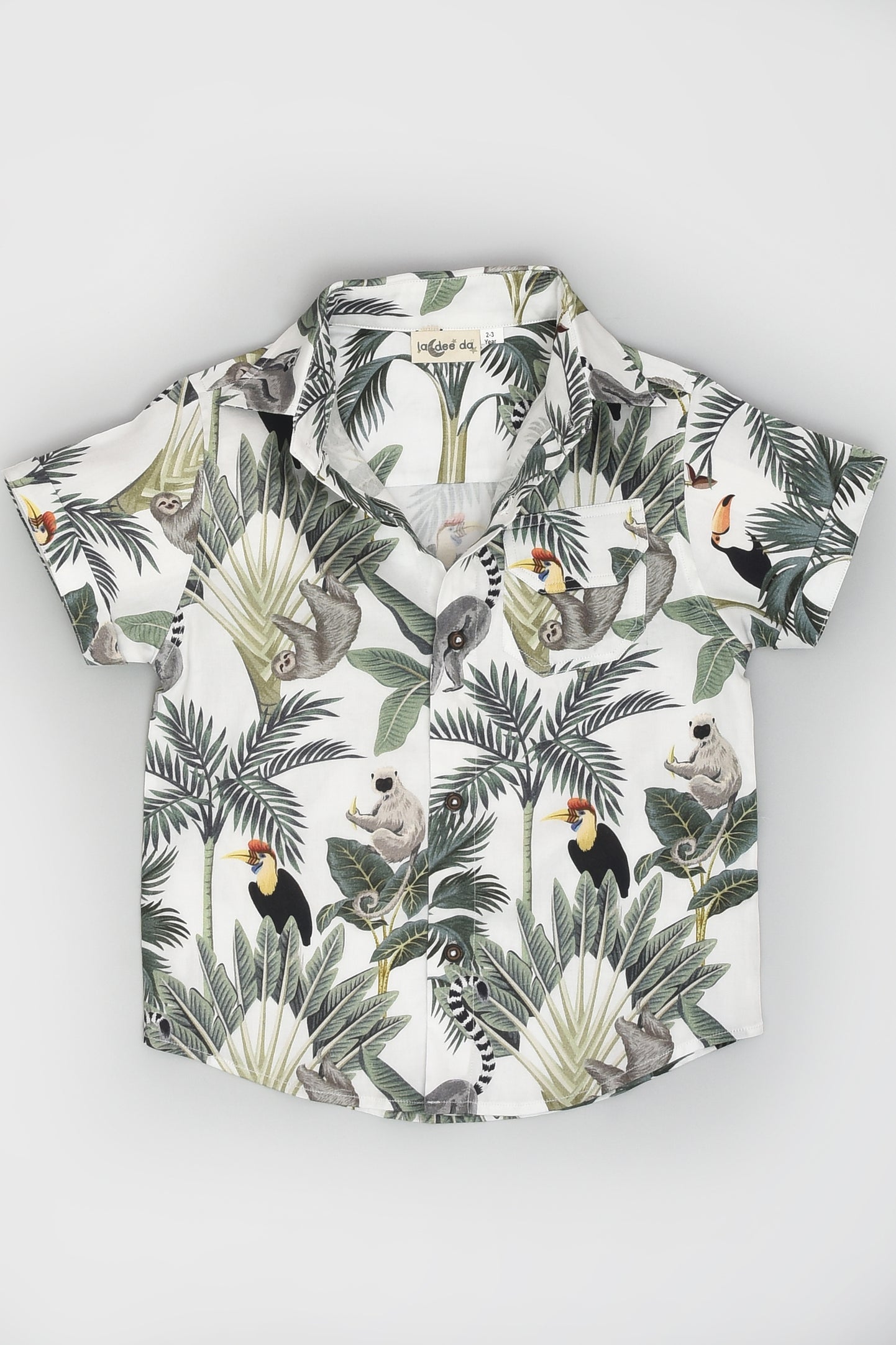 Tropical Printed Shirt